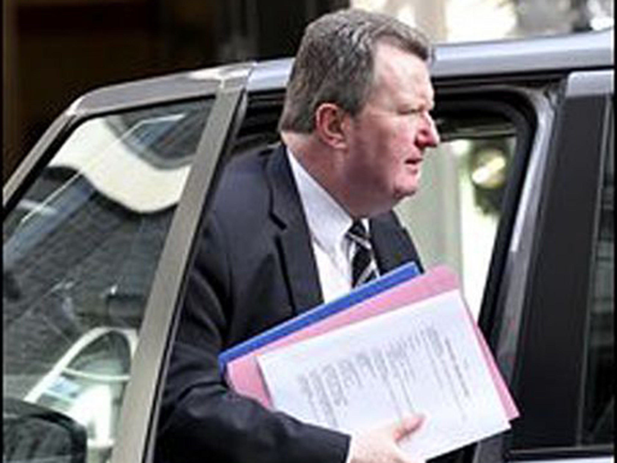 Anti-terrorism chief Bob Quick revealed secret papers