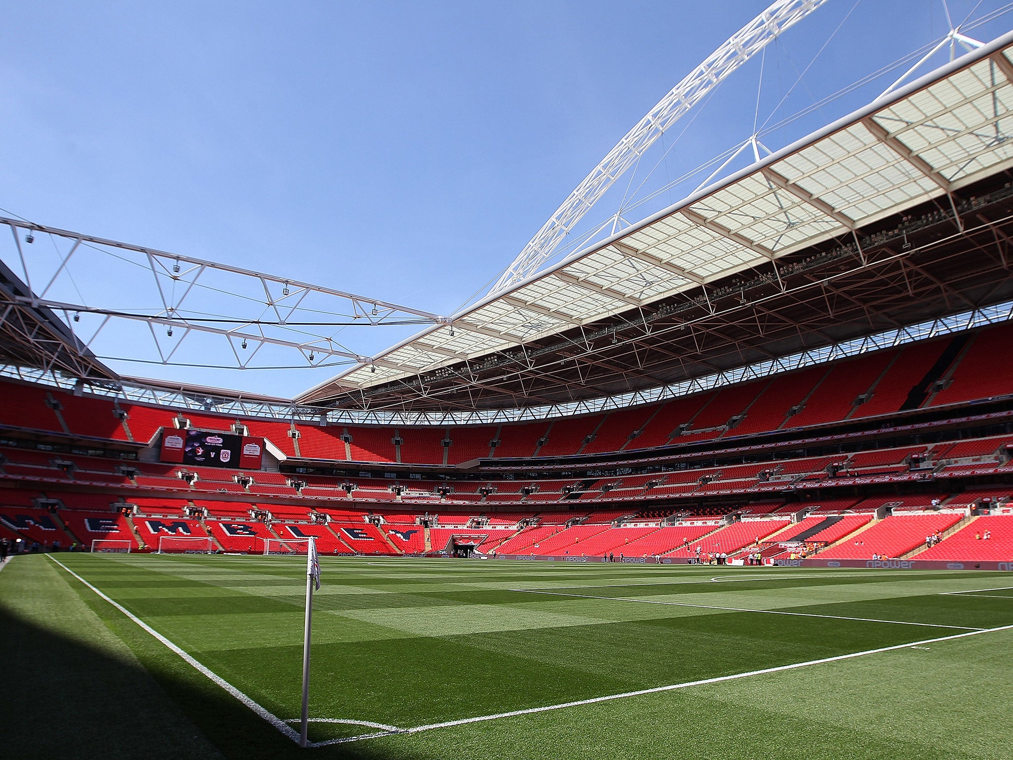 France will play England at Wembley Stadium on Saturday