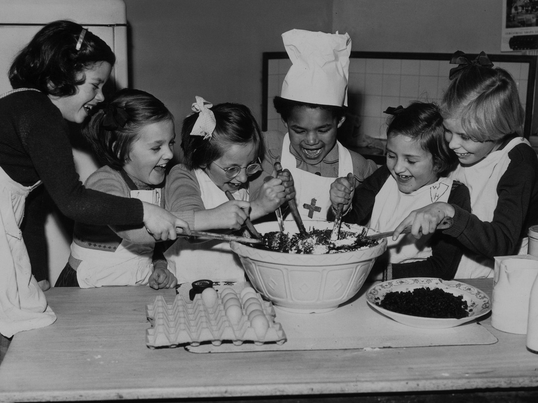 On Stir-Up Sunday, everyone gets to stir the Christmas pudding mixture