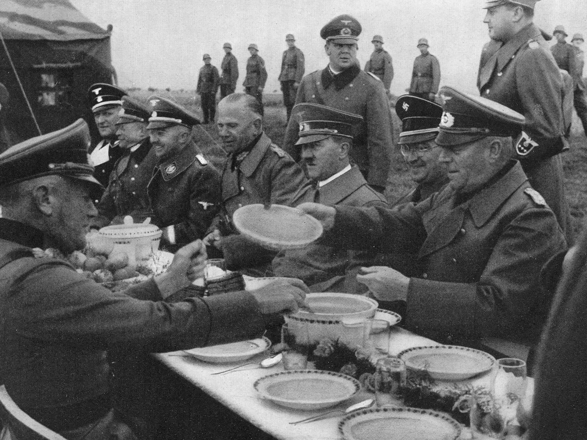 Hitler had a team of 15 food tasters