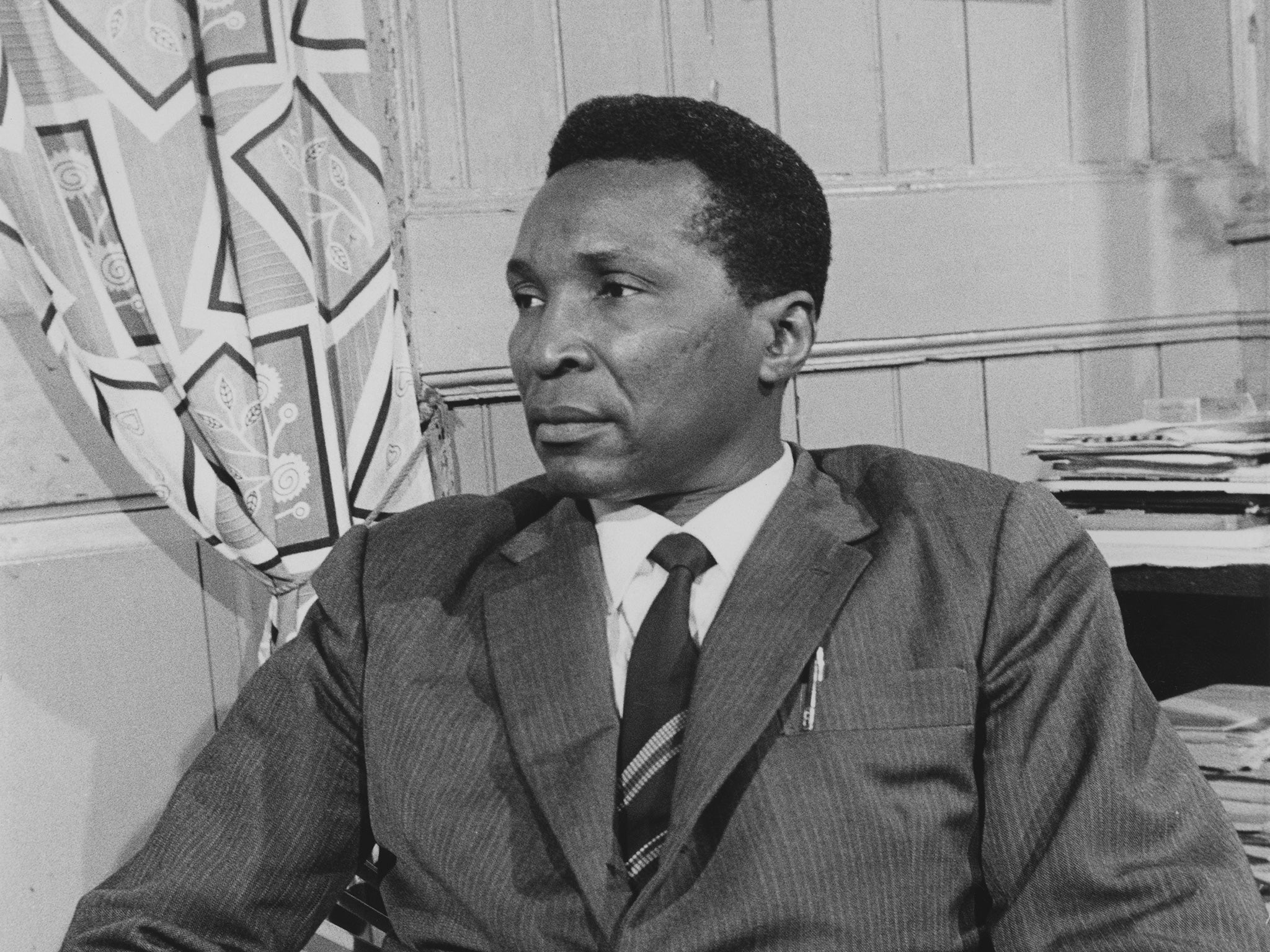 Francisco Macías Nguema, the first President of Equatorial Guinea, circa 1970