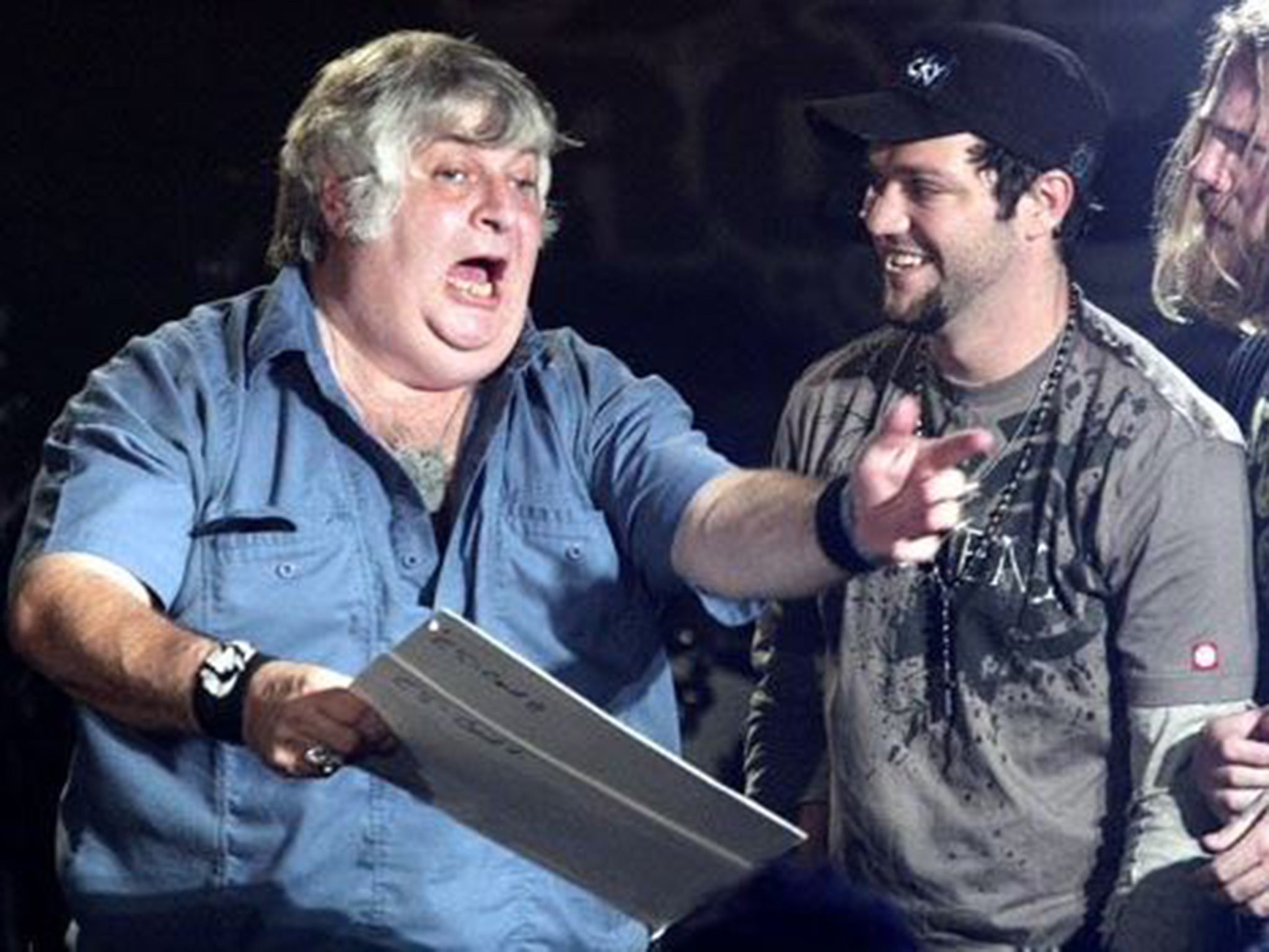 Vince Margera alongside nephew Bam