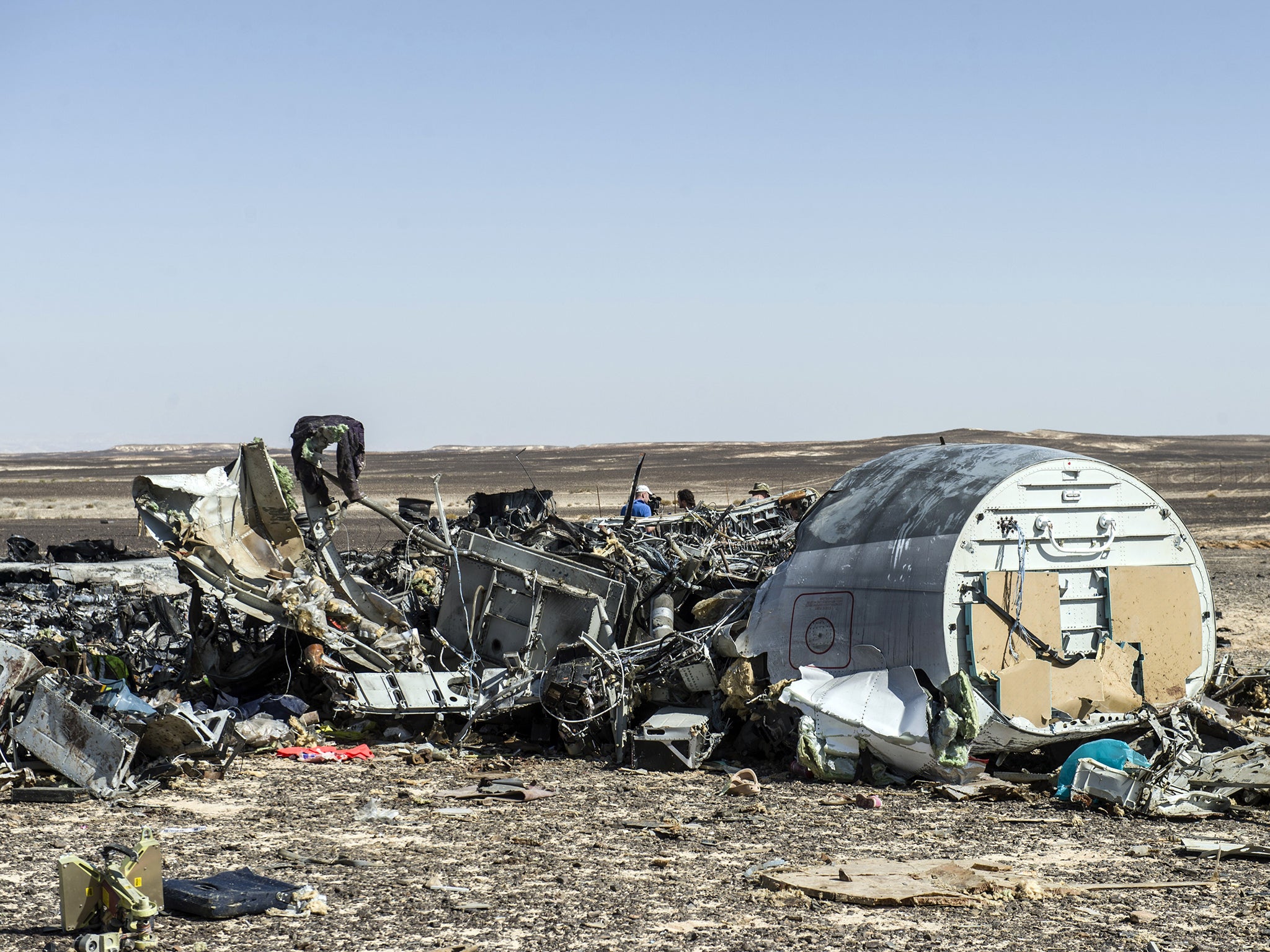 224 people died when their Metrojet charter flight crashed