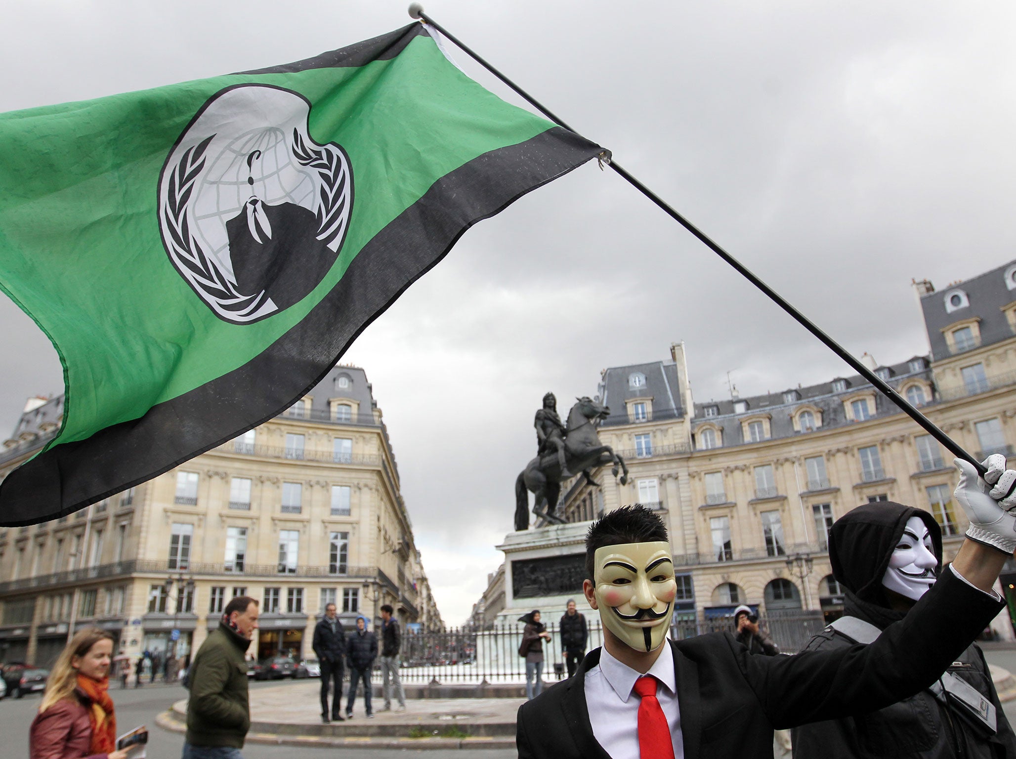 The hackers Anonymous groups 'declared war' on Isis in the 'biggest operation ever' in the wake of the Paris attacks