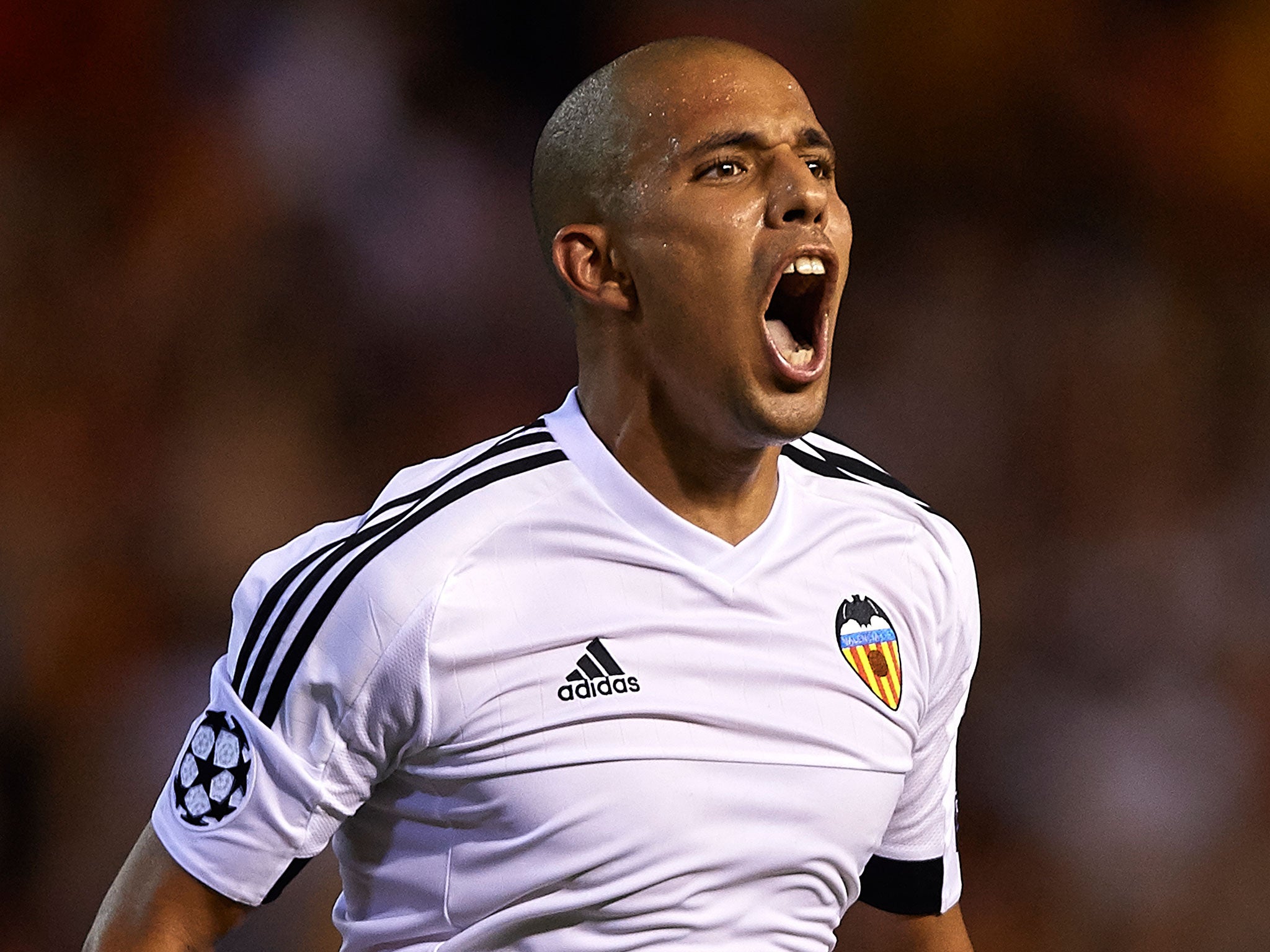 Valencia striker Sofiane Feghouli was out of contract at the end of the season