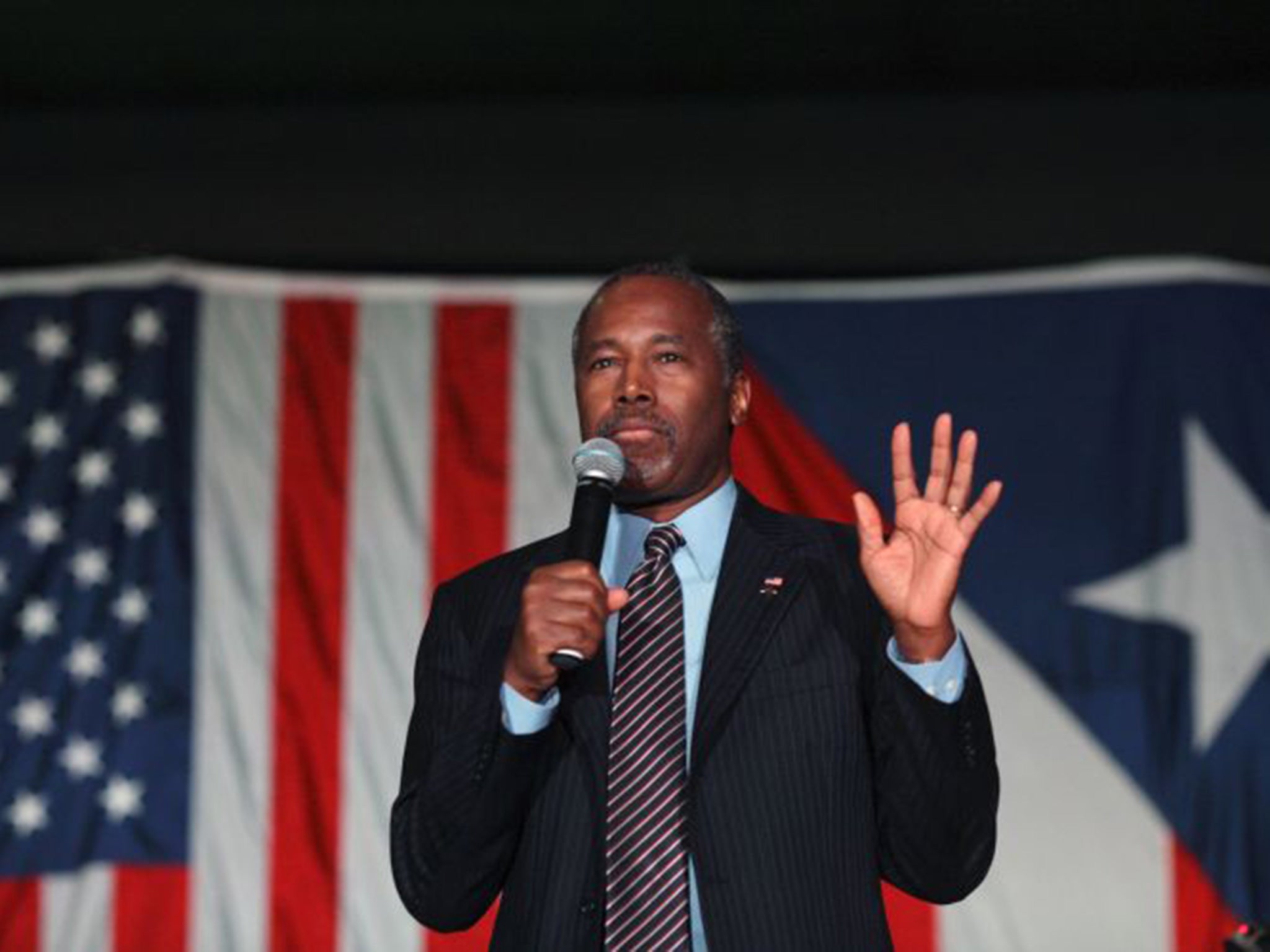 Republican Presidential candidate Ben Carson