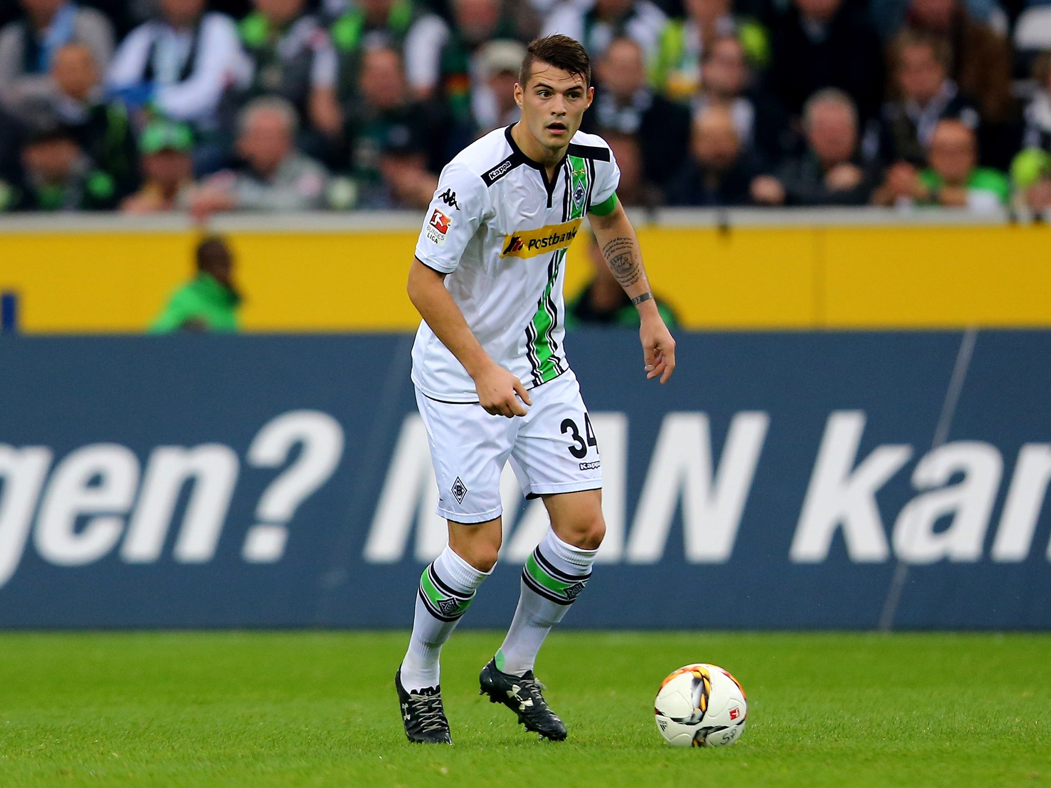 Borussia Monchengladbach’s Granit Xhaka