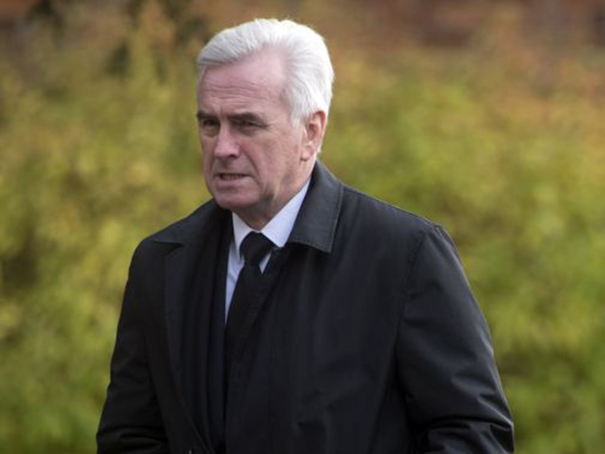 Shadow Chancellor John McDonnell