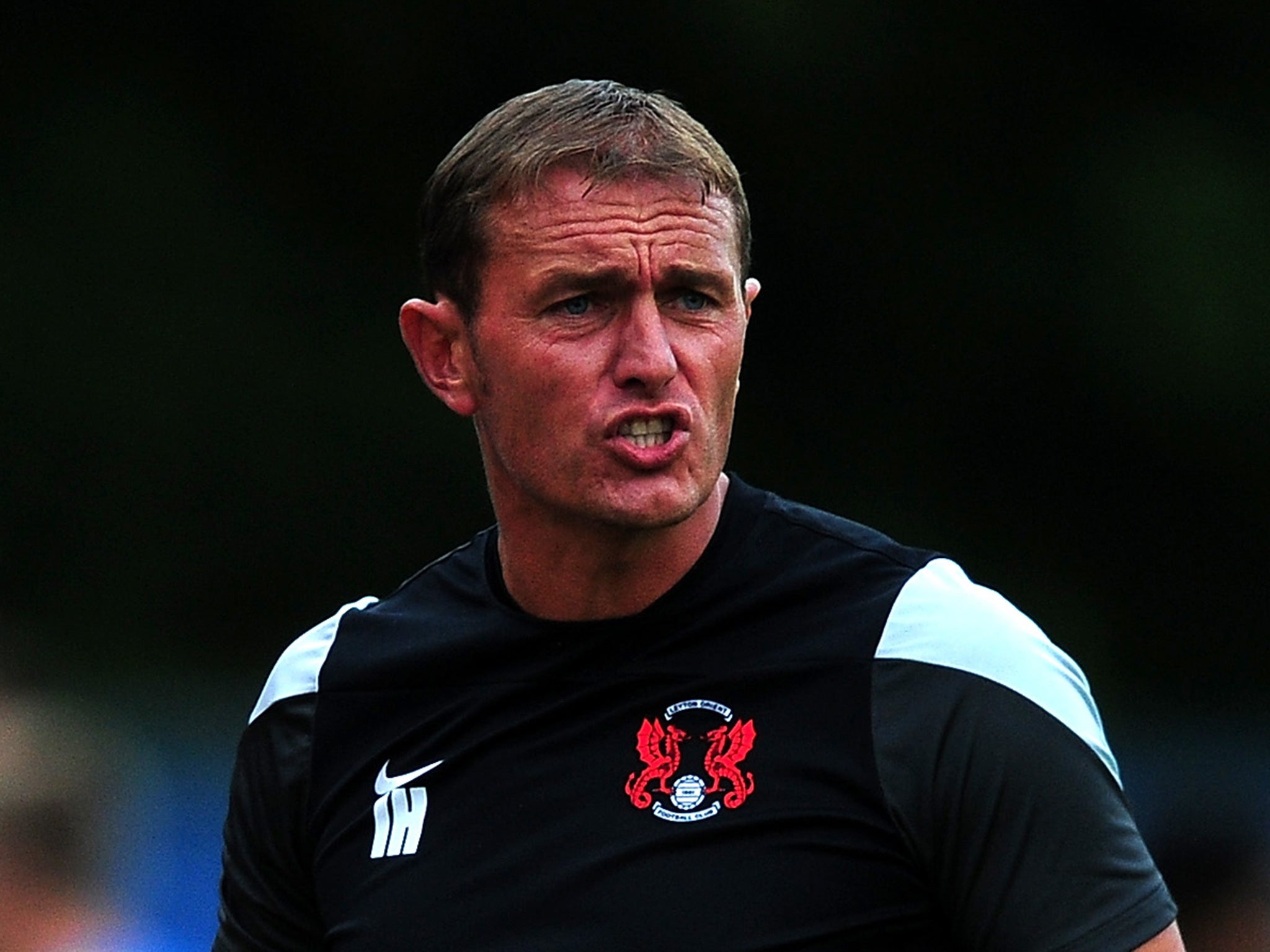 Ian Hendon’s players and staff were forced to stay in a hotel after their latest defeat