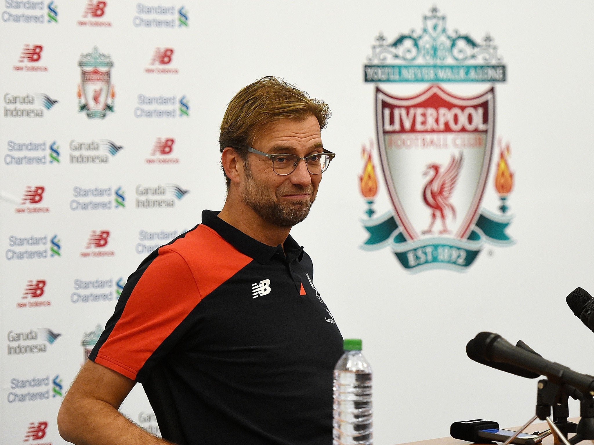 Liverpool manager Jurgen Klopp