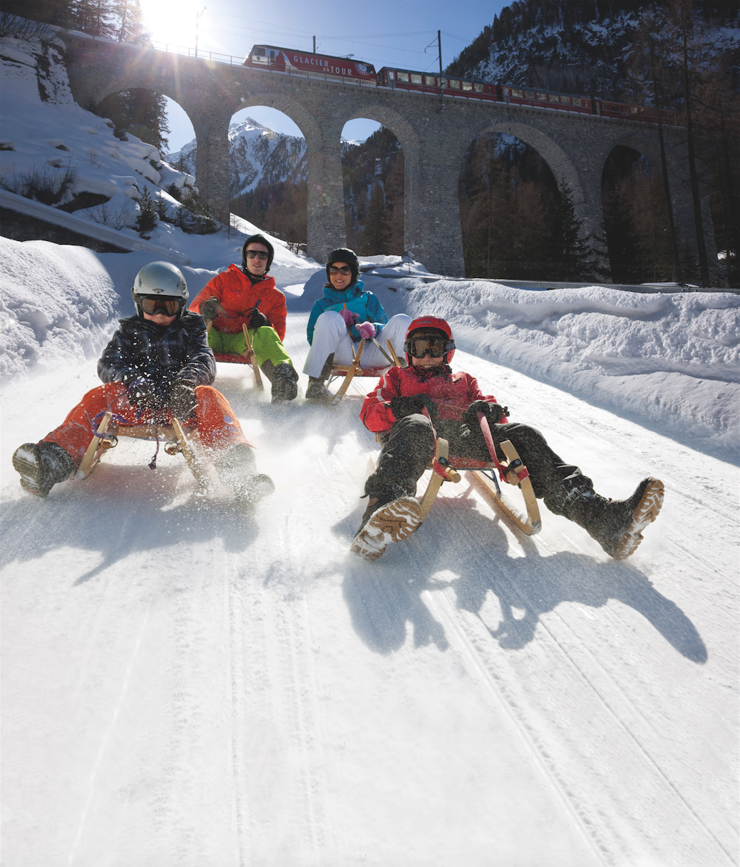 Toboggan run Preda-Bergün