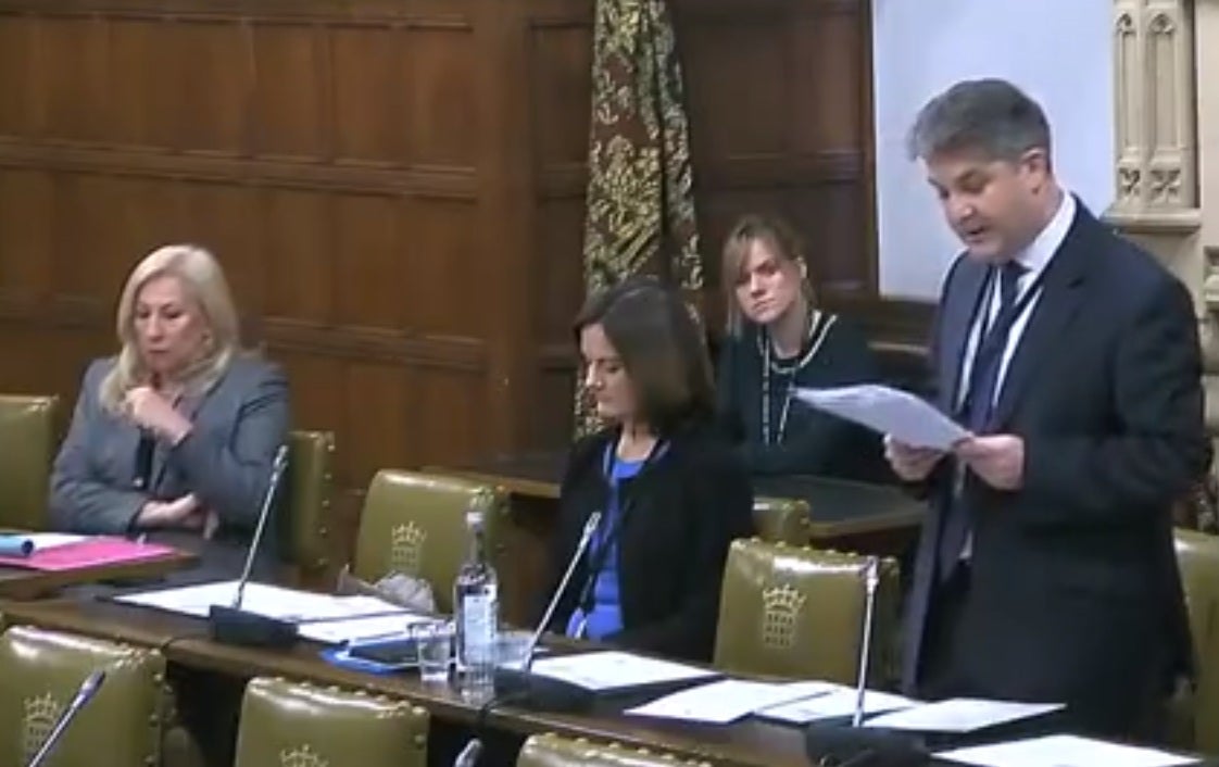 Philip Davies speaks in the debate