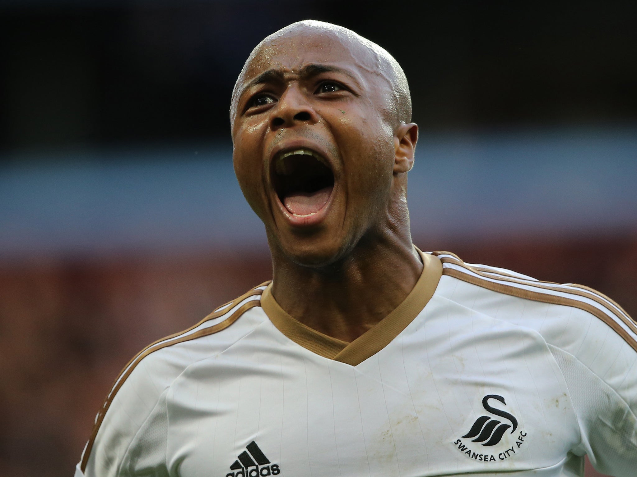 Swansea City midfielder Andre Ayew