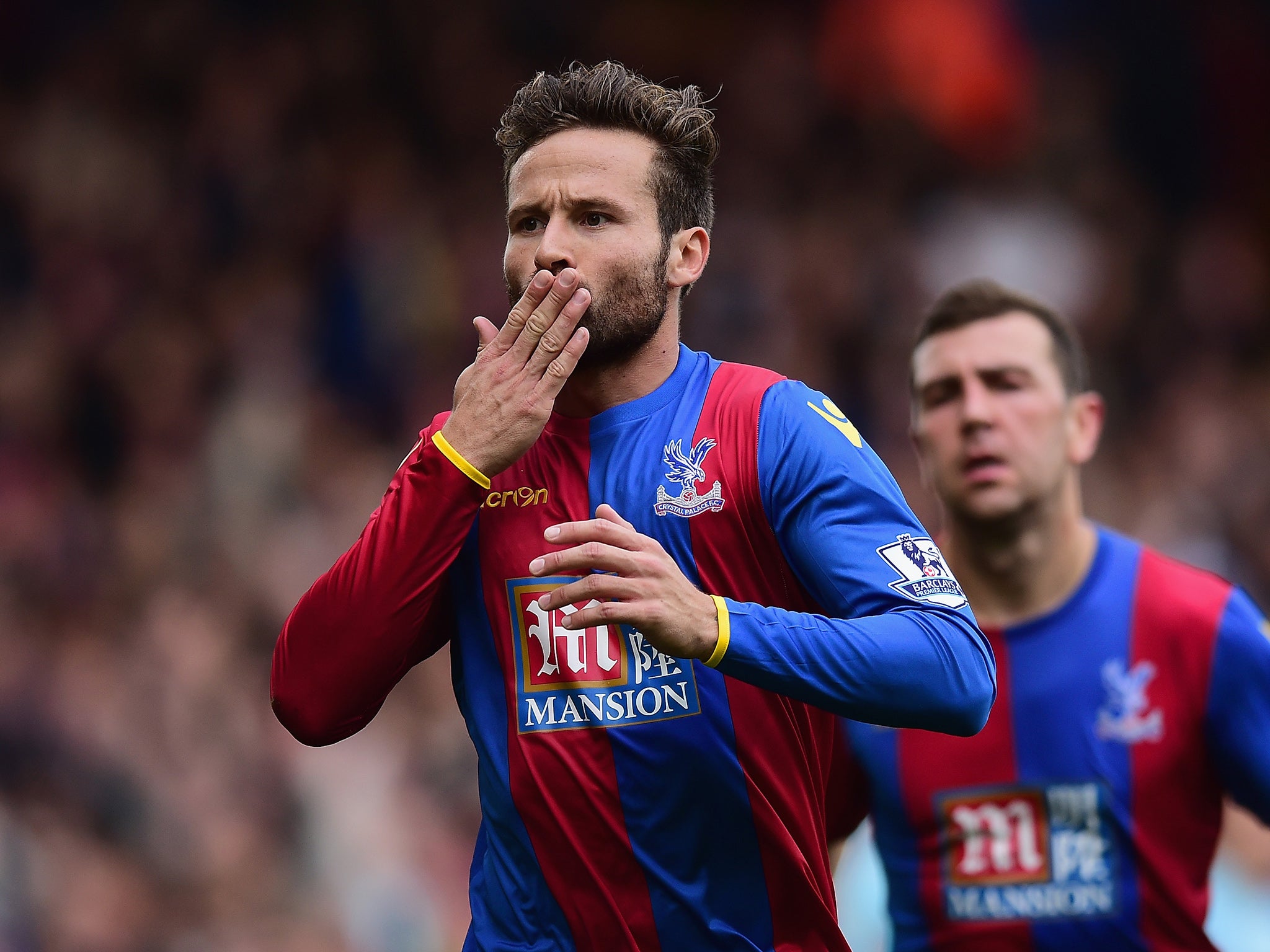 Crystal Palace midfielder Yohan Cabaye