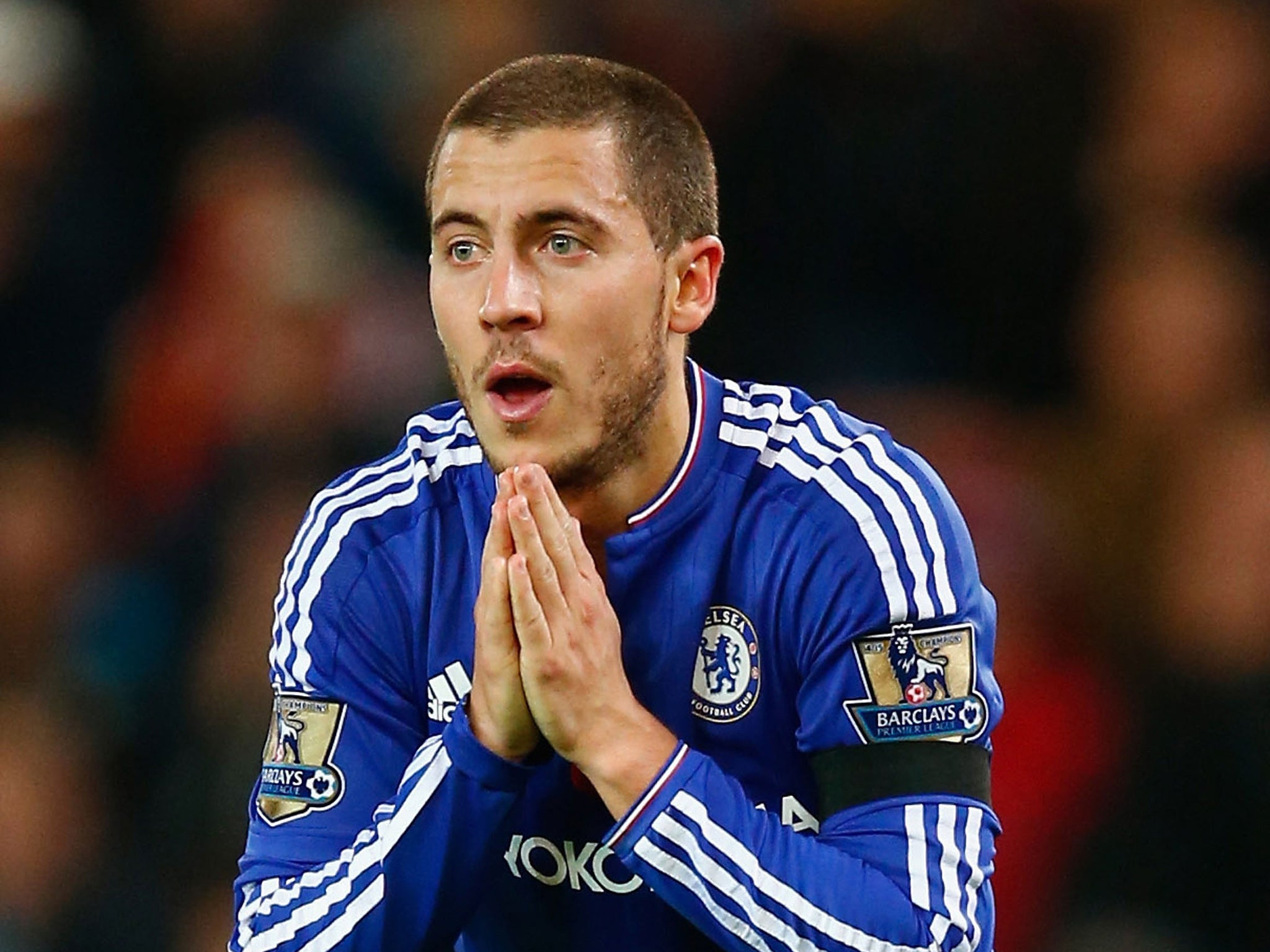 Chelsea winger Eden Hazard