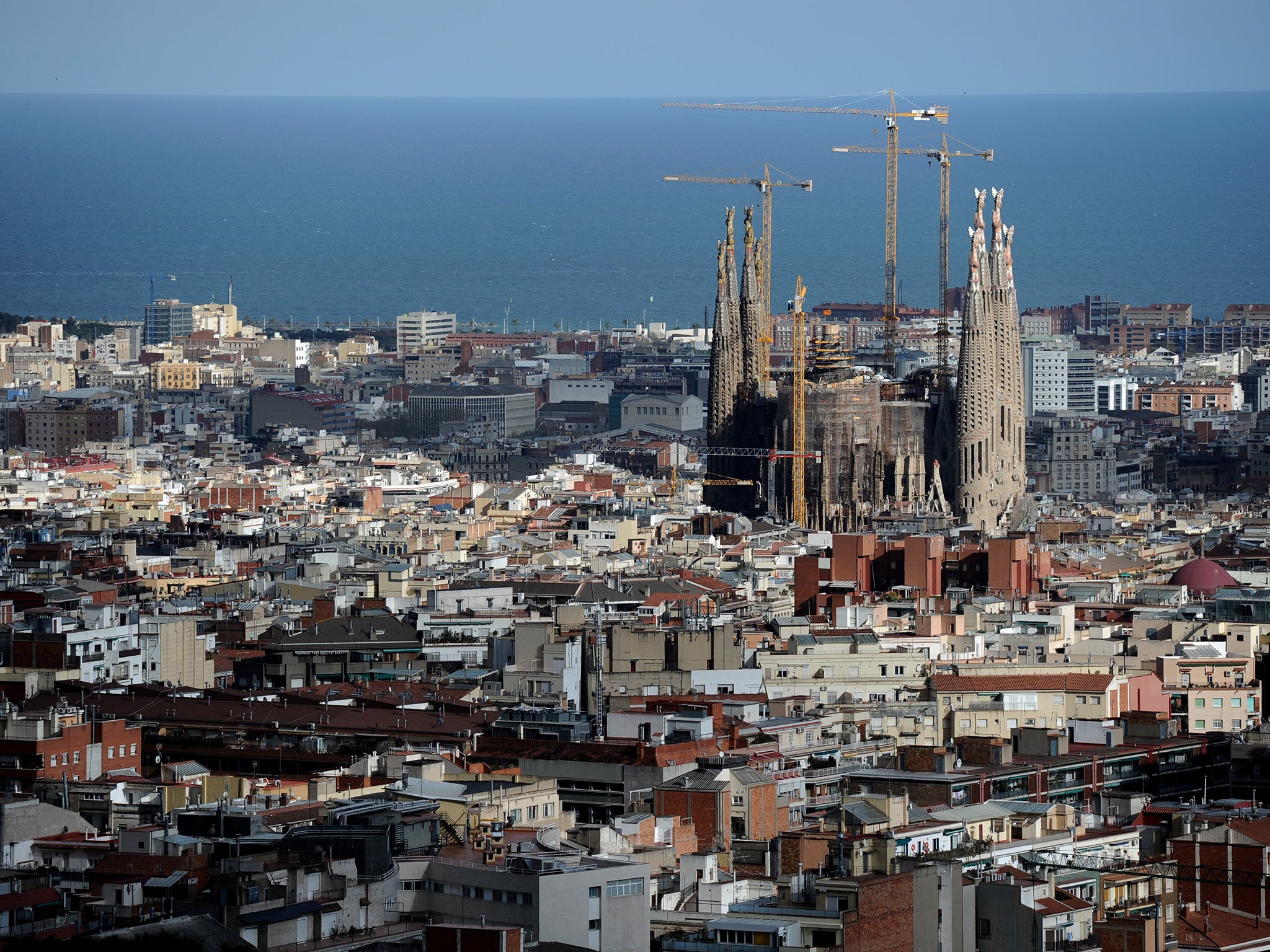 The city of Barcelona has been plagued by putrid stench for the last two days