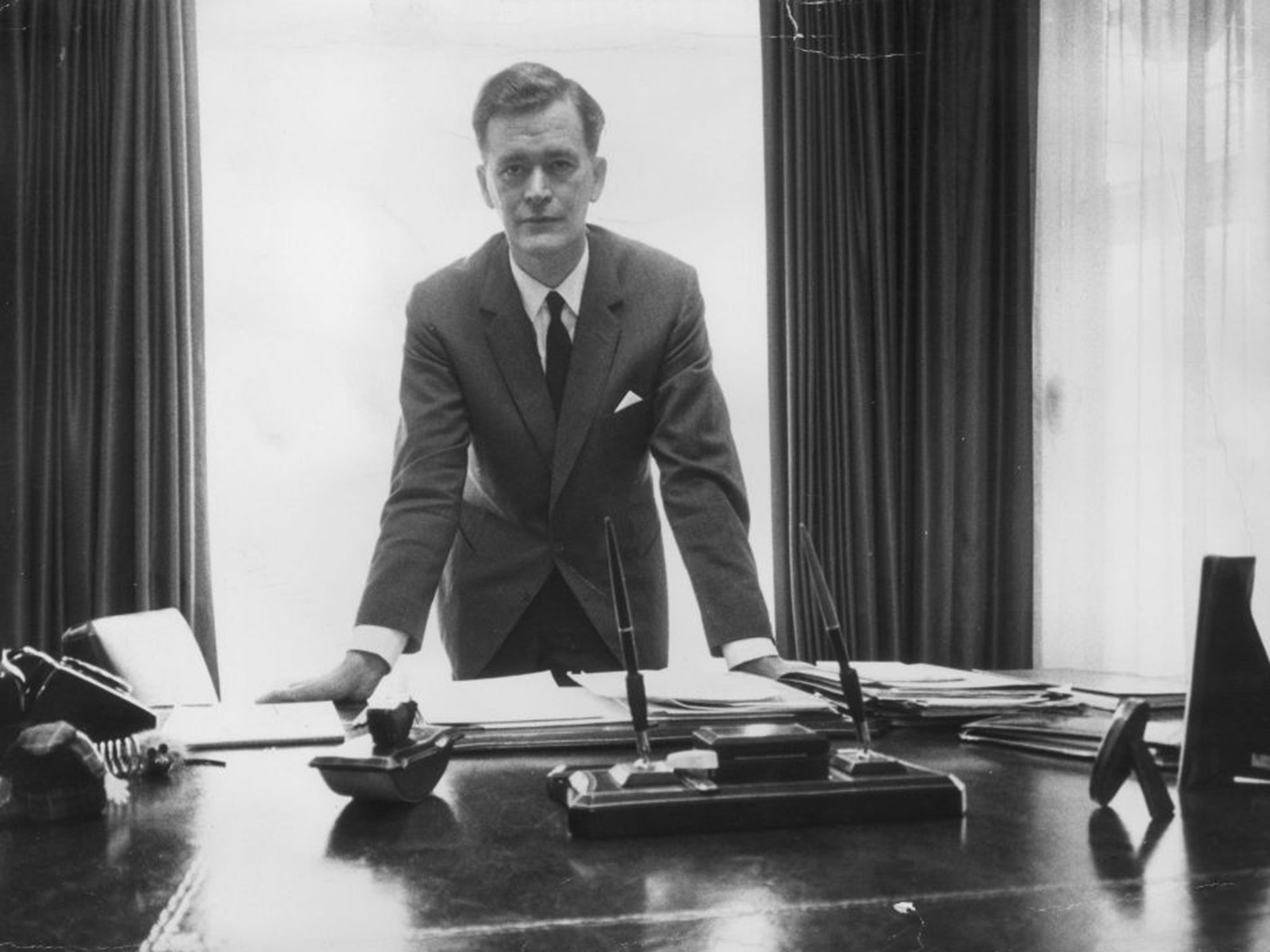 Slater in 1968: ‘I’m not proud of Slater Walker,’ he later said. ‘It failed, after all’