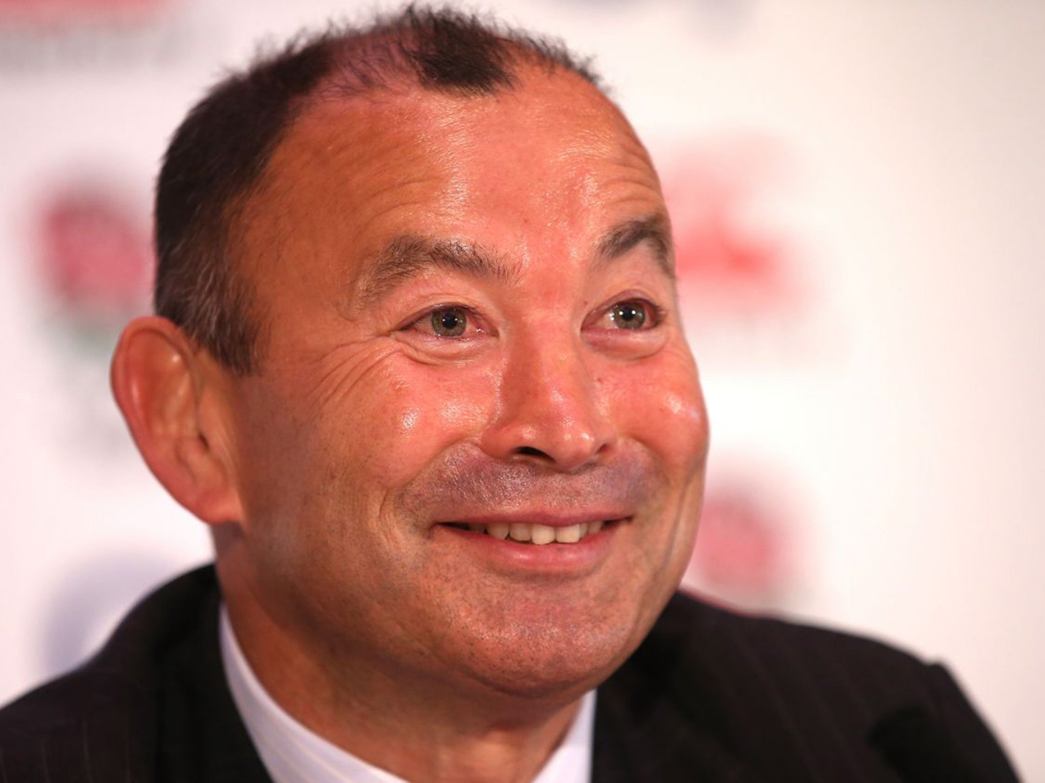 New England coach Eddie Jones