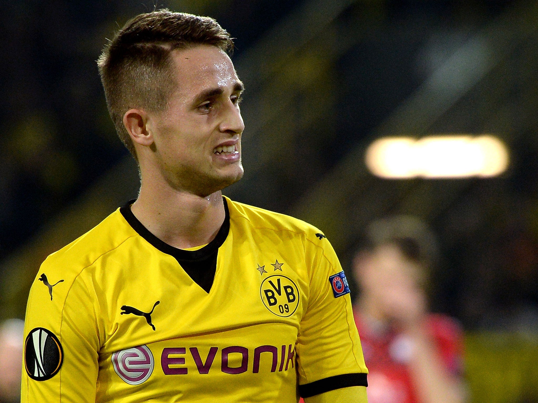 Adnan Januzaj is currently playing for Borussia Dortmund on loan