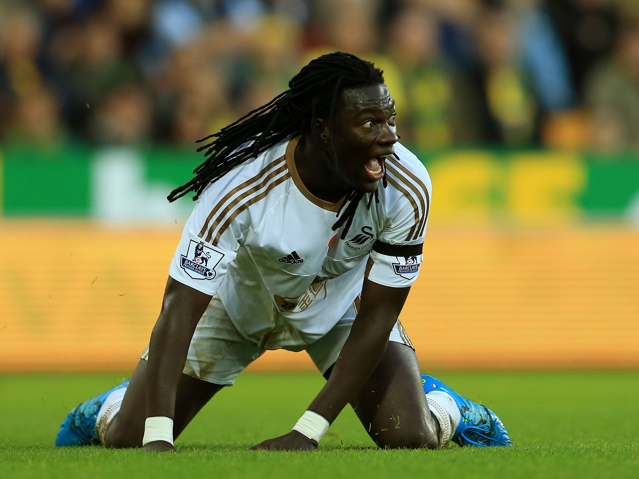 Bafetimbi Gomis has been dropped by Swansea