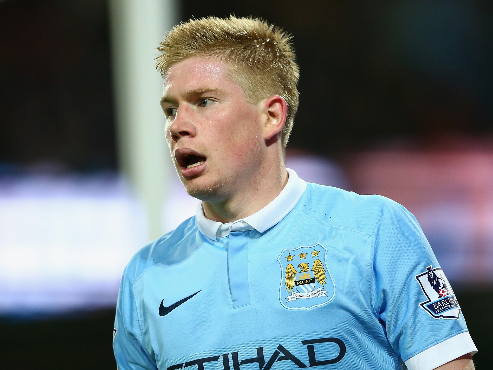 Manchester City midfielder Kevin de Bruyne