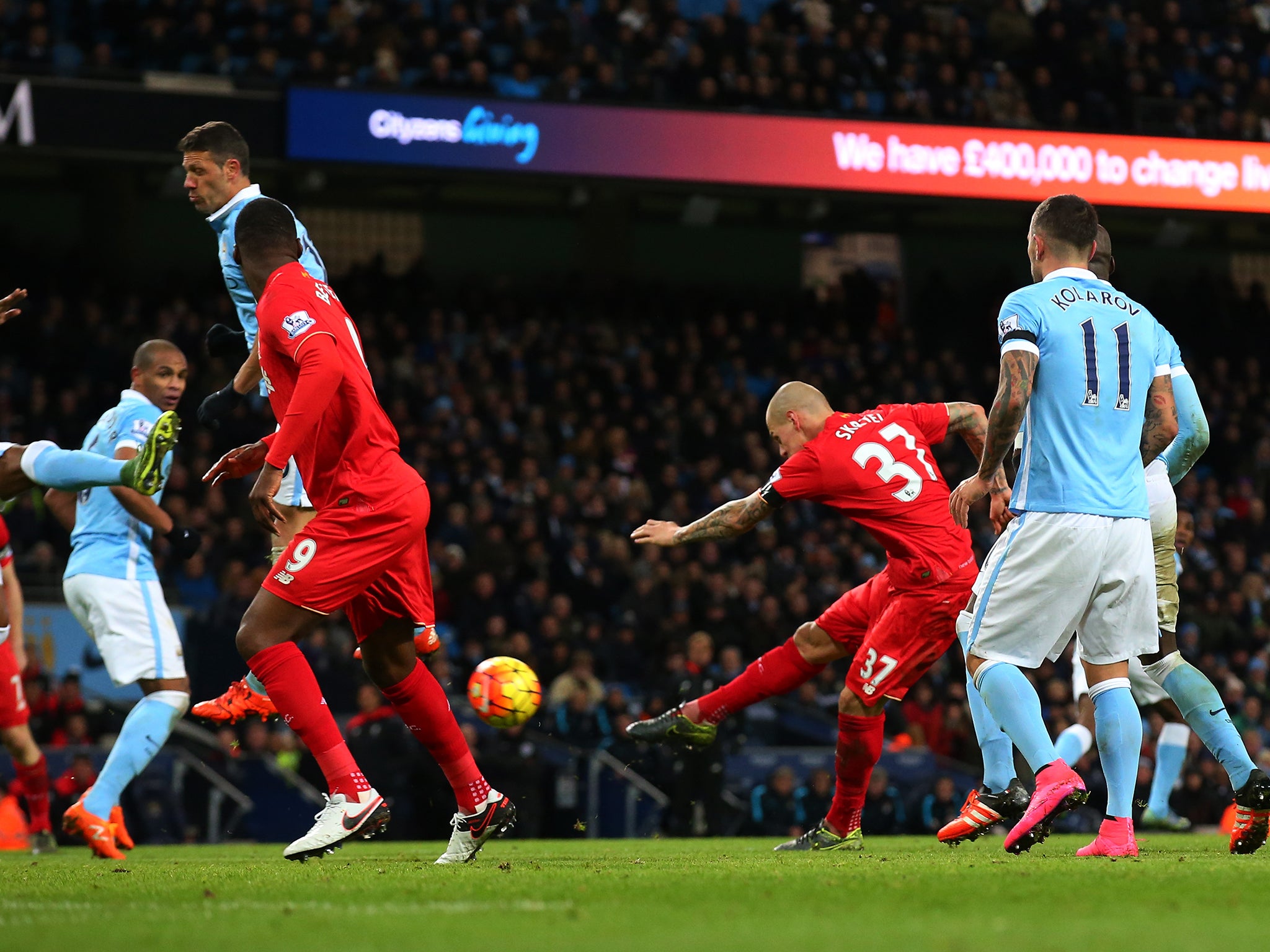 Martin Skrtel powers home the fourth