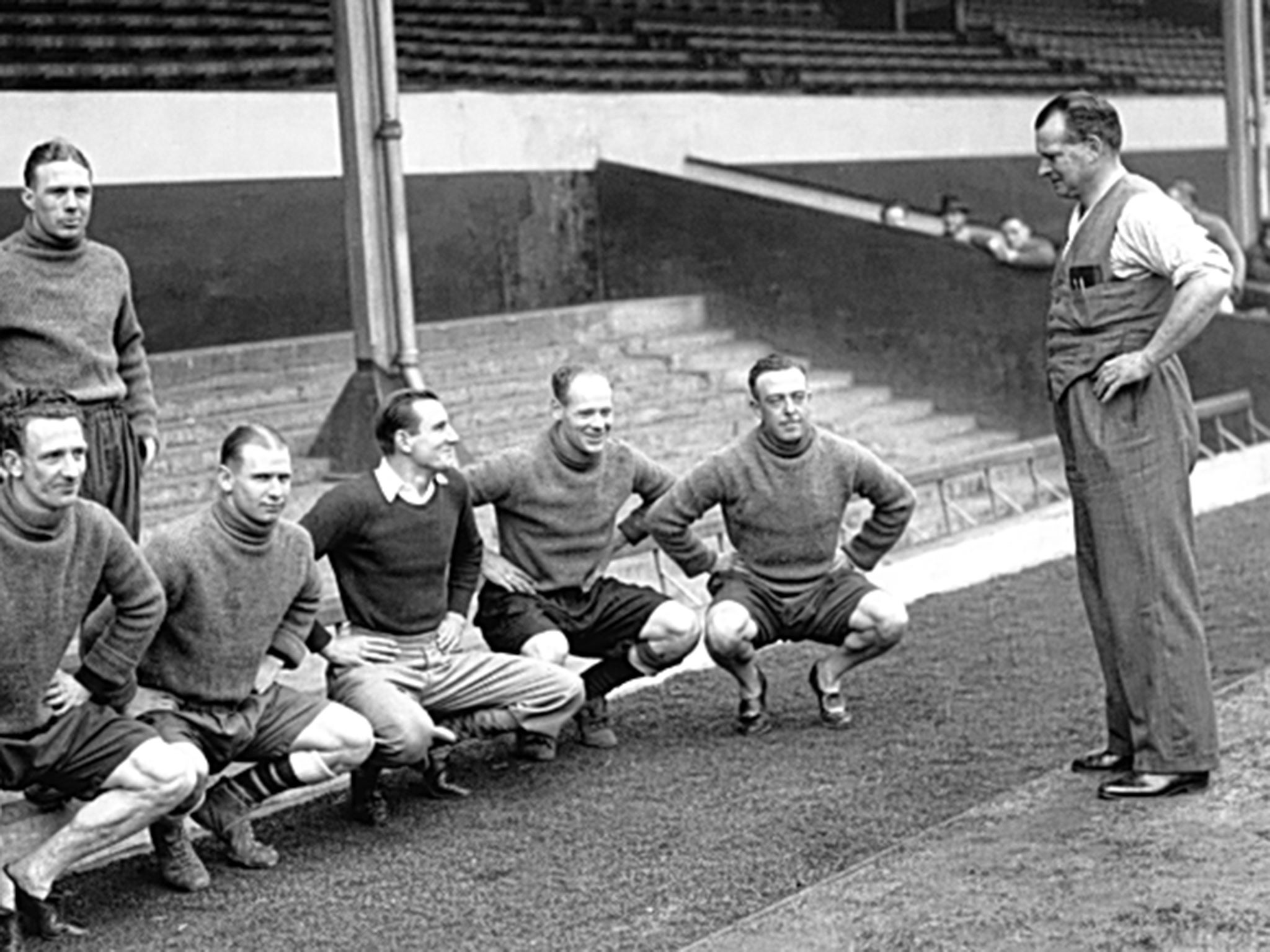 In training with Arsenal