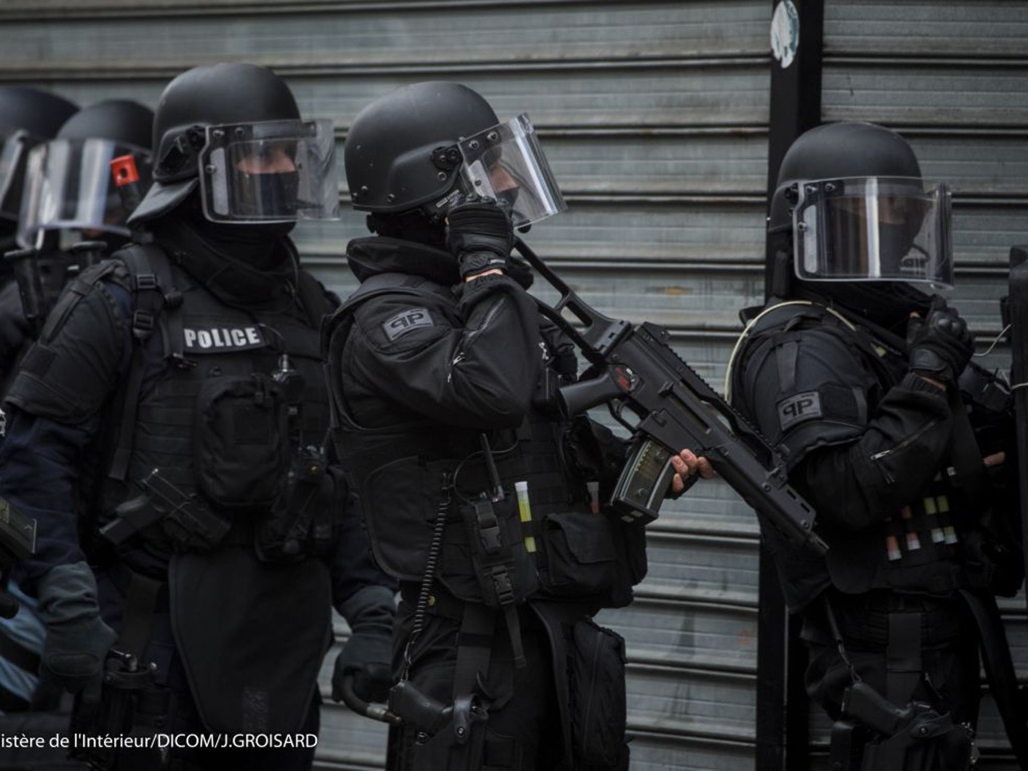 French security forces stormed the flat in Saint-Denis on Wednesday where the Paris attackers were hiding