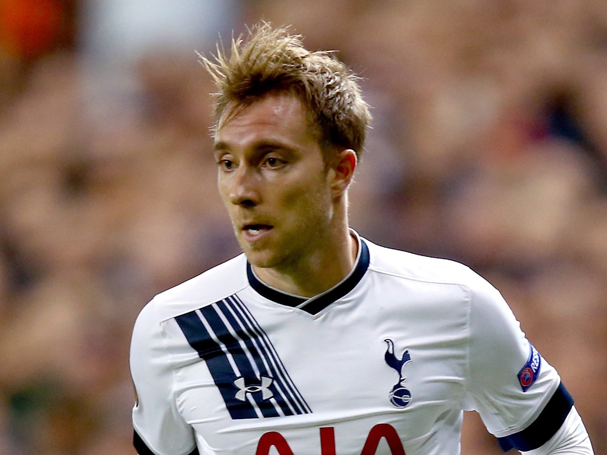 Tottenham midfielder Christian Eriksen