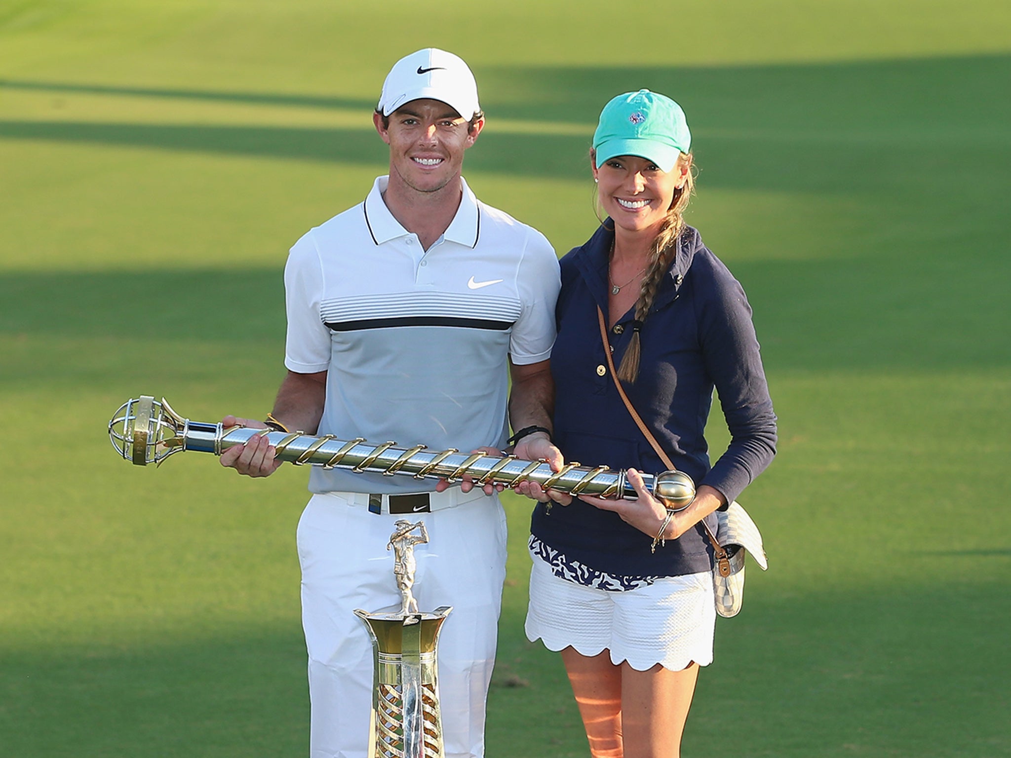 Rory McIlroy and his wife Erica Stoll