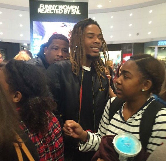 Fetty Wap threw out the money in a New Jersey mall