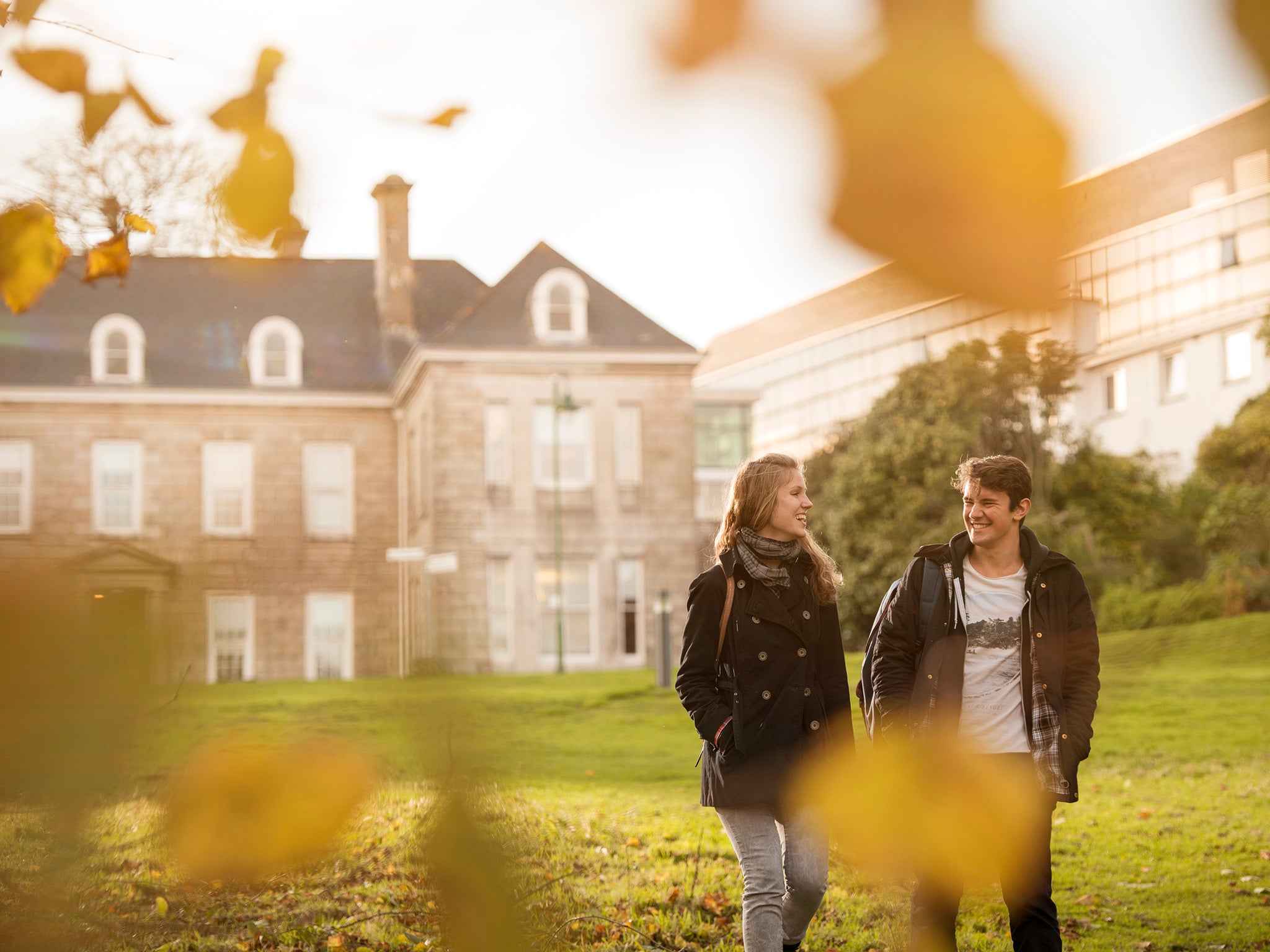 Choosing a rural campus - like Penryn at the University of Exeter (pictured) - could be a much more important decision than you realise