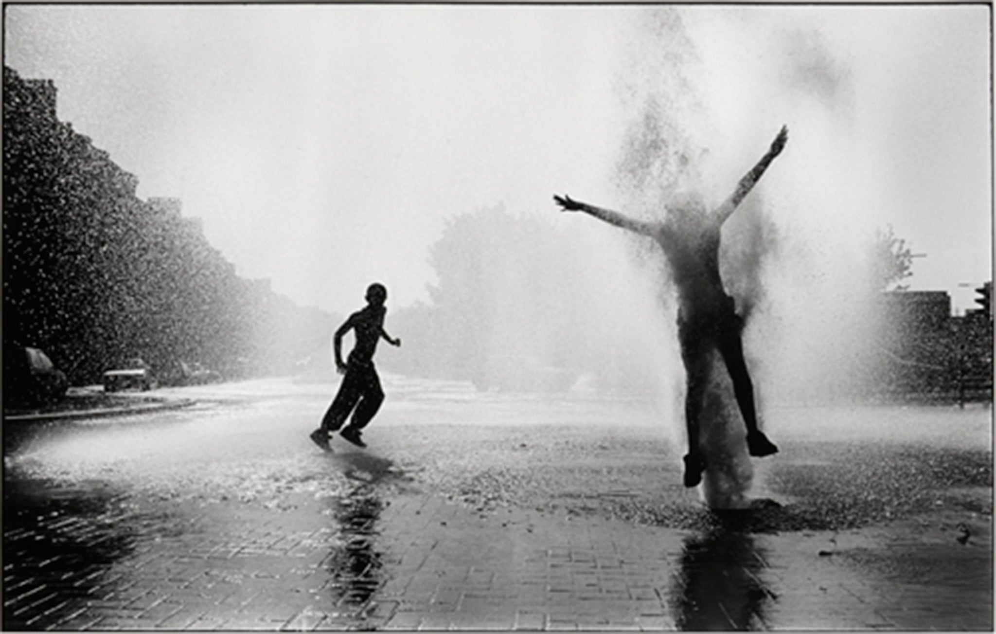 Broken Fire Hydrant, Parkhead, Glasgow, 1994 by Nick Danzinger