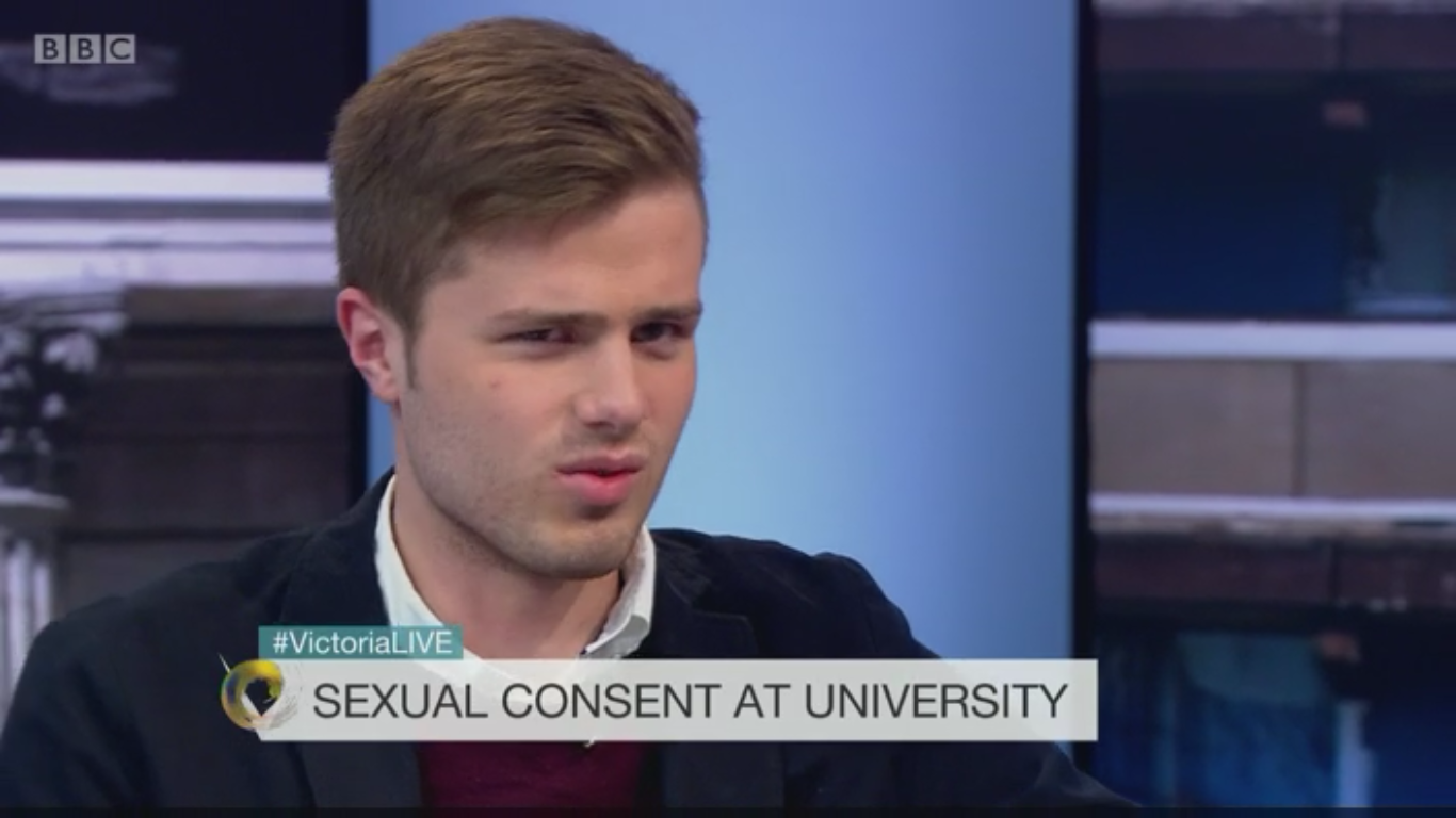 Lawlor also tells Victoria Derbyshire he has been called a rapist and that public criticism has 'been fairly relentless'