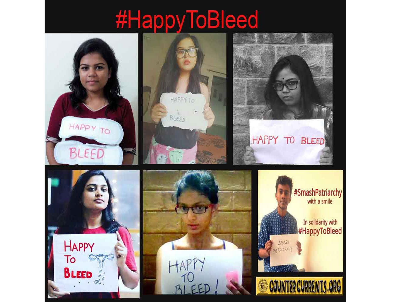 The #happytobleed campaign is challenging preconceptions about menstruation