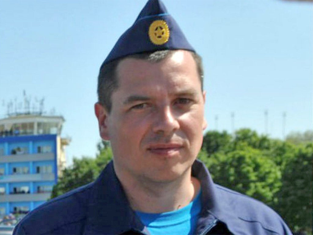 The rescued pilot Konstantin Murakhtin was speaking on Russian television