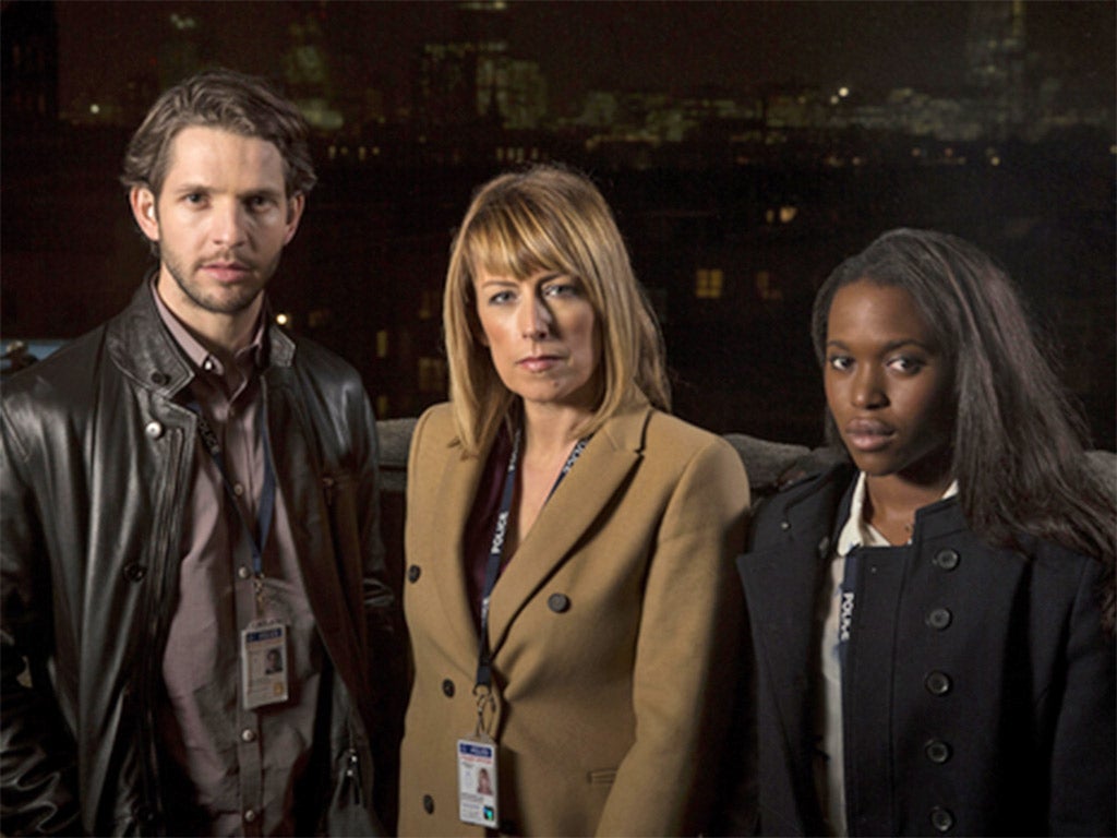 Damien Molony, Fay Ripley and Clare-Hope Ashitey star in 'Suspects'