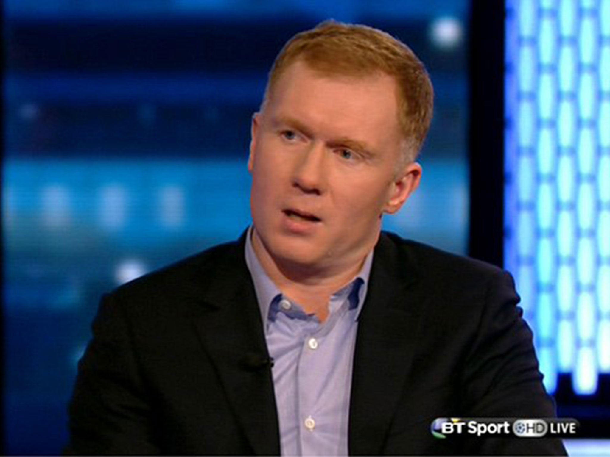 Paul Scholes criticised Anthony Martial for his performance against PSV Eindhoven