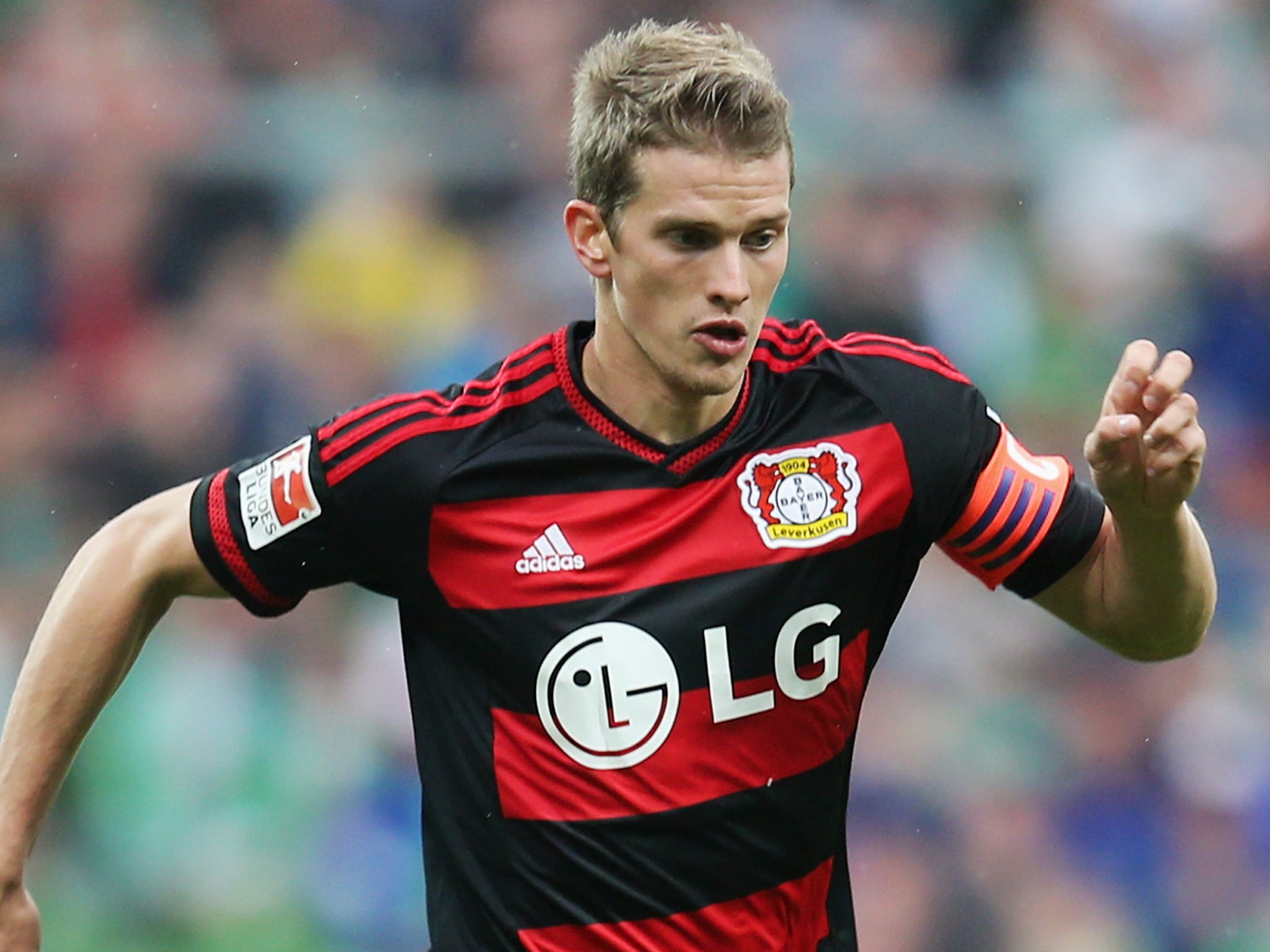 Bayer Leverkusen midfielder Lars Bender