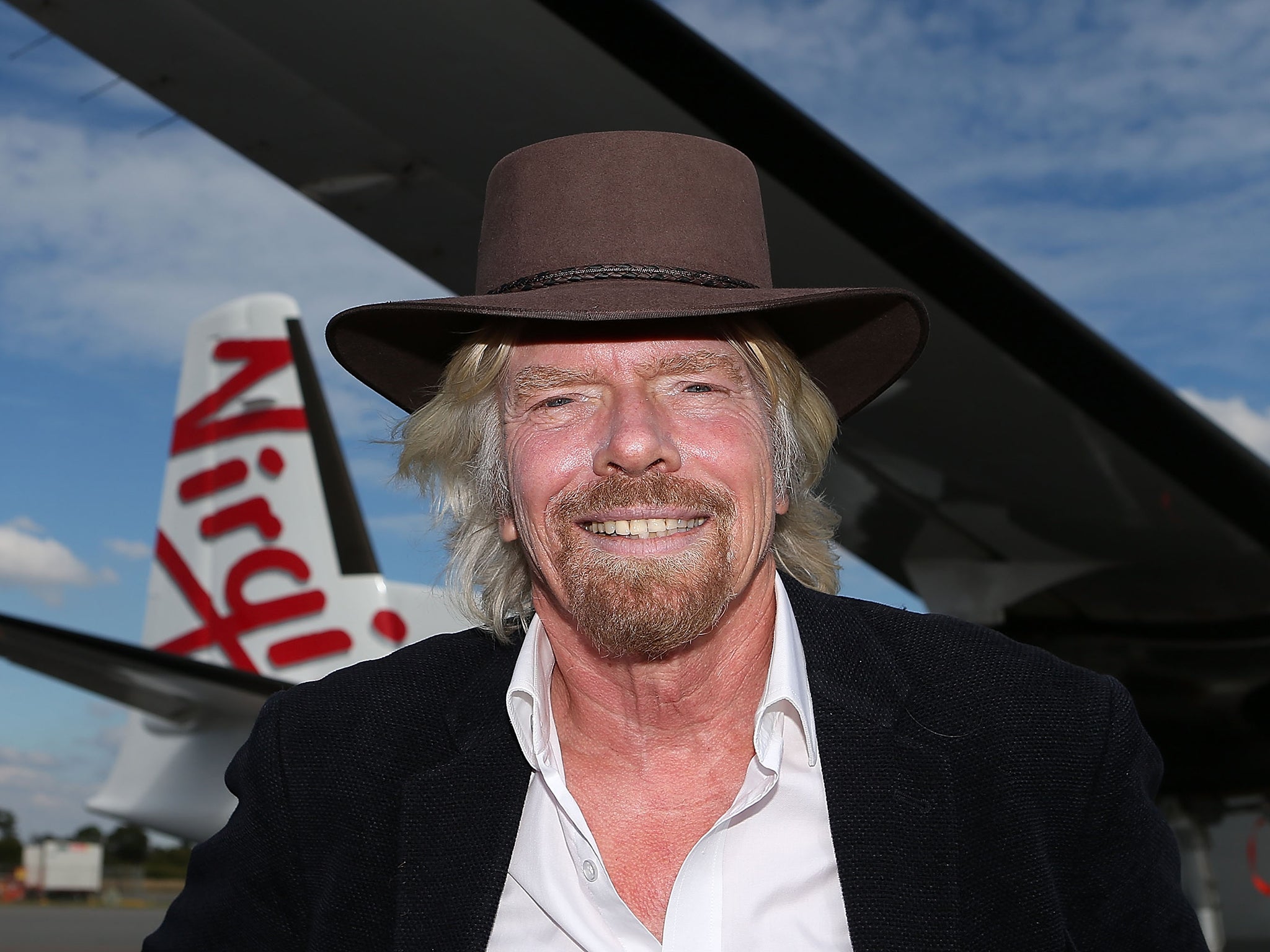 &#13;
Richard Branson says having dyslexia is his biggest business advantage (Getty)&#13;