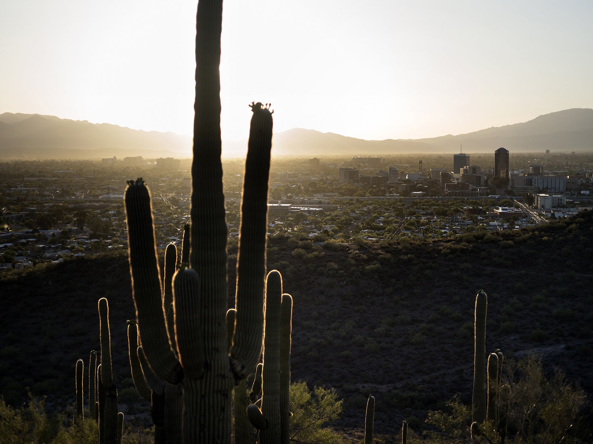 A view of Tucson, Arizona