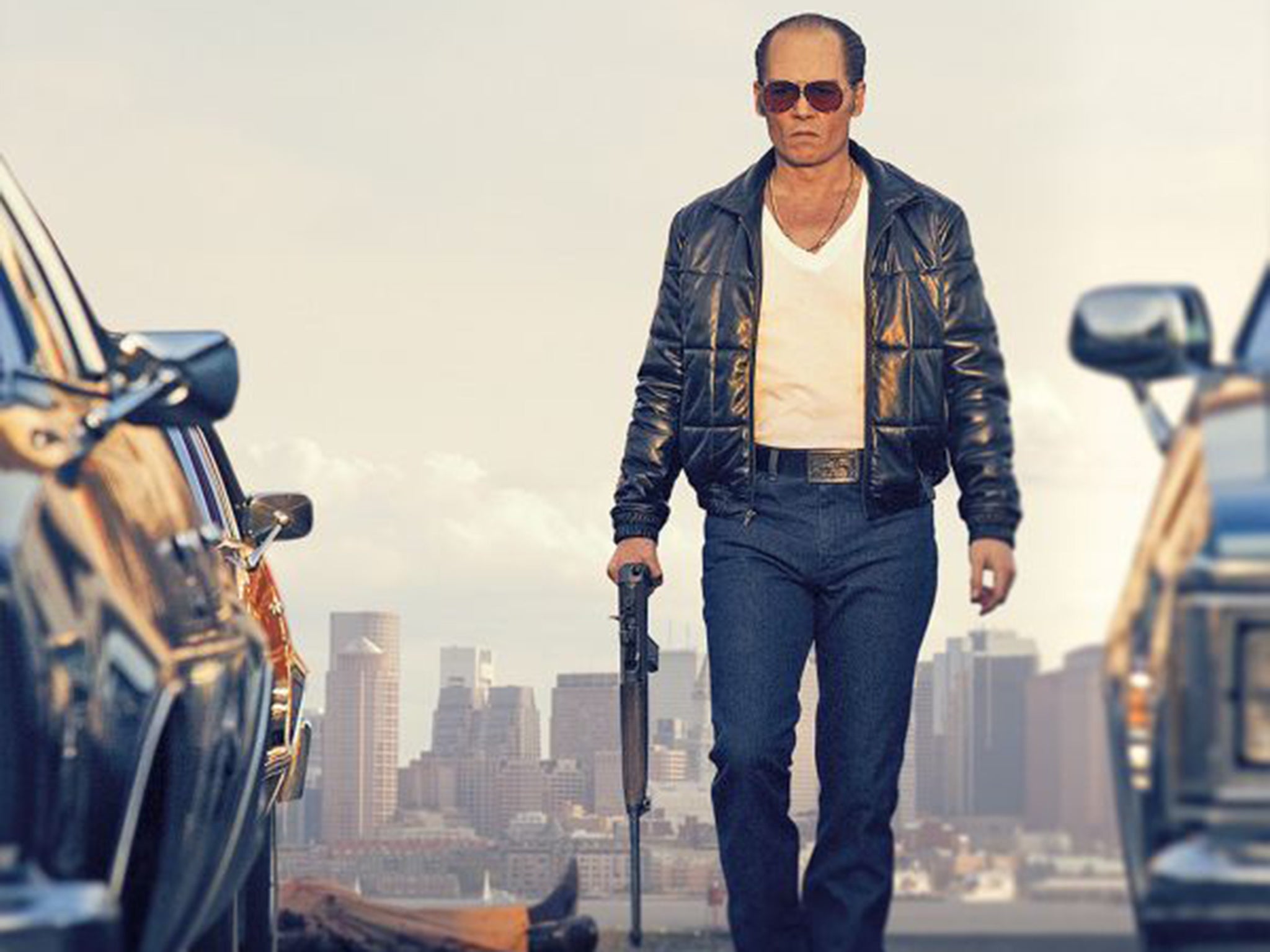 Chilling: Johnny Depp as mob boss James ‘Whitey’ Bulger in ‘Black Mass’