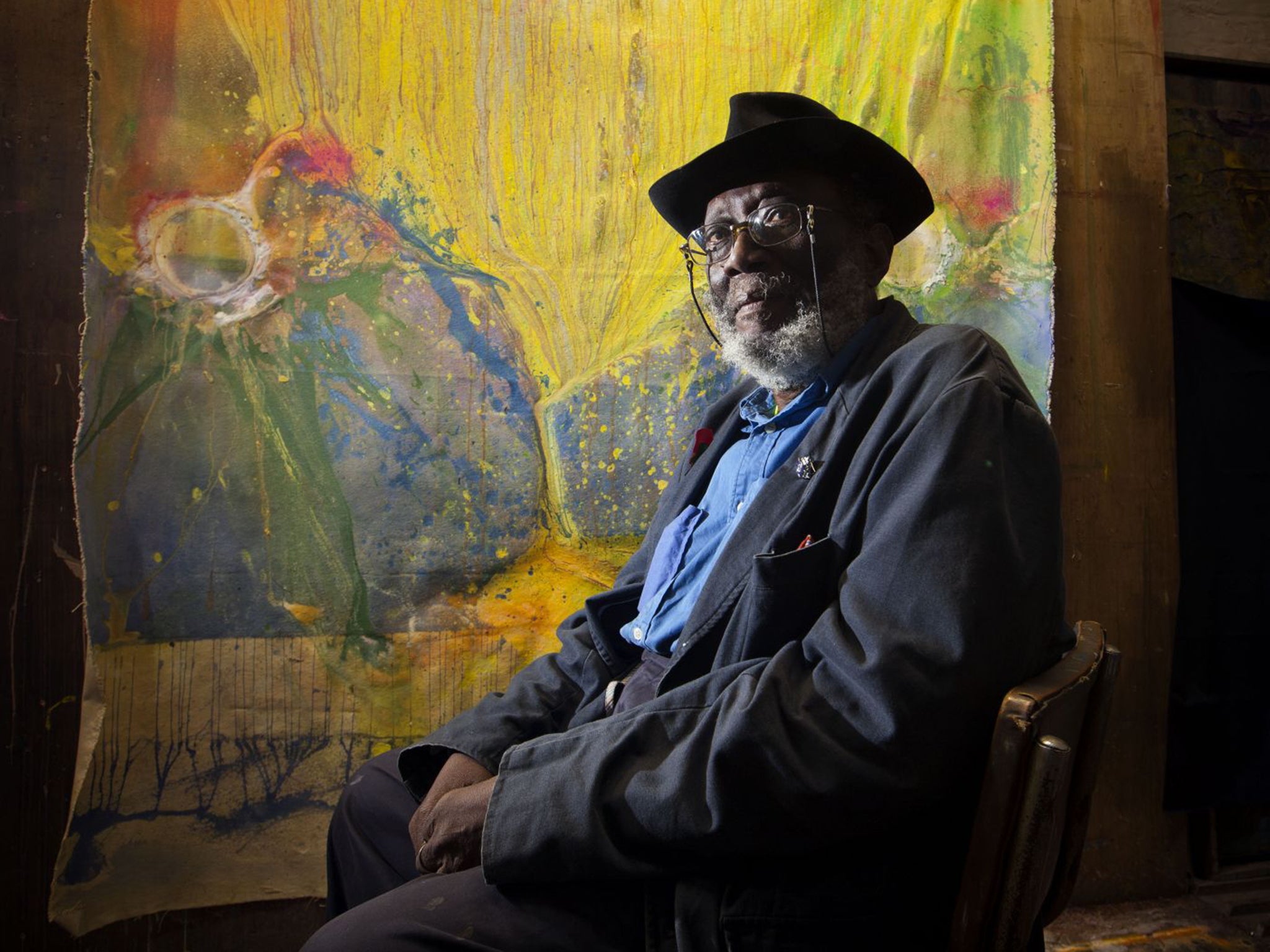 Frank Bowling is one of Britain’s most distinguished post-war artists