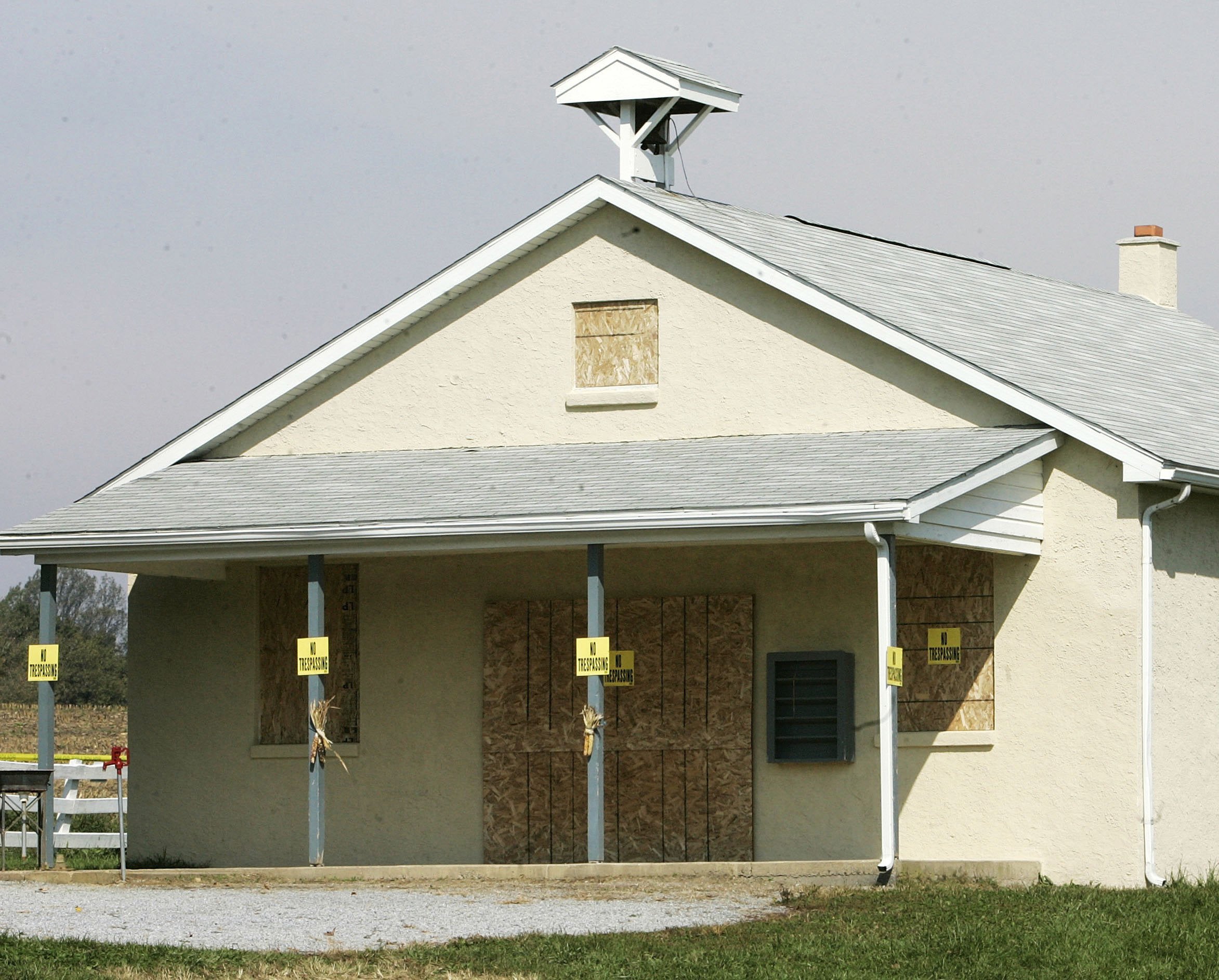 The Pennsylvania schoolroom where two Amish girls were murdered and five more were severely injured