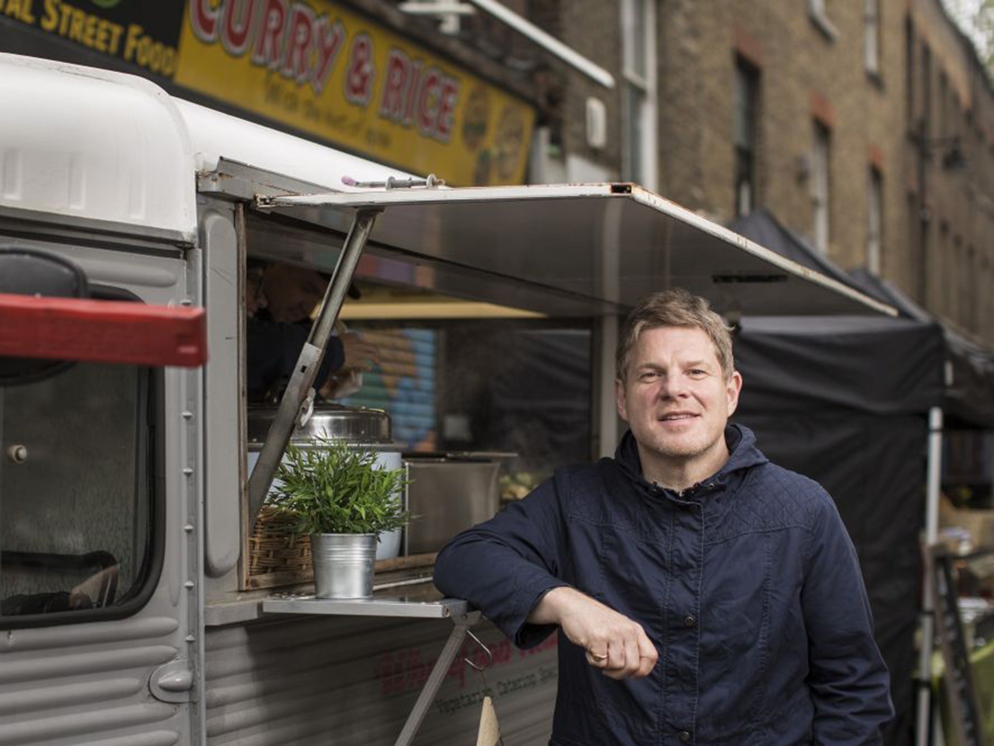 Richard Johnson, organiser of the British Street Food Festival,