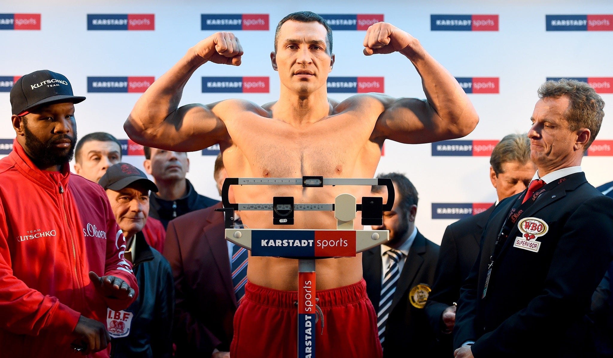 World heavyweight champion Wladimir Klitschko