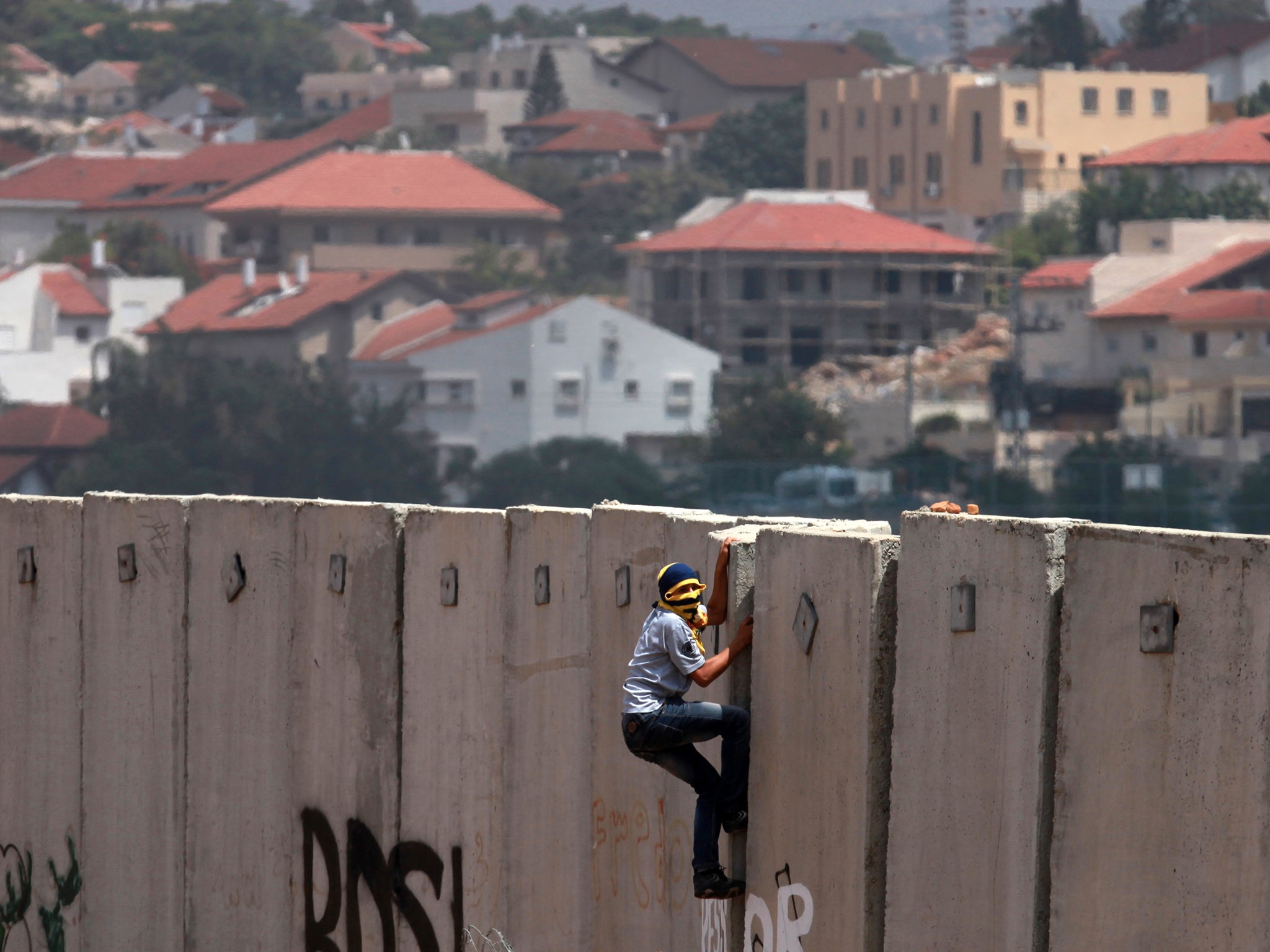 The Romans would certainly have approved of the Israeli wall in the West Bank (Getty)