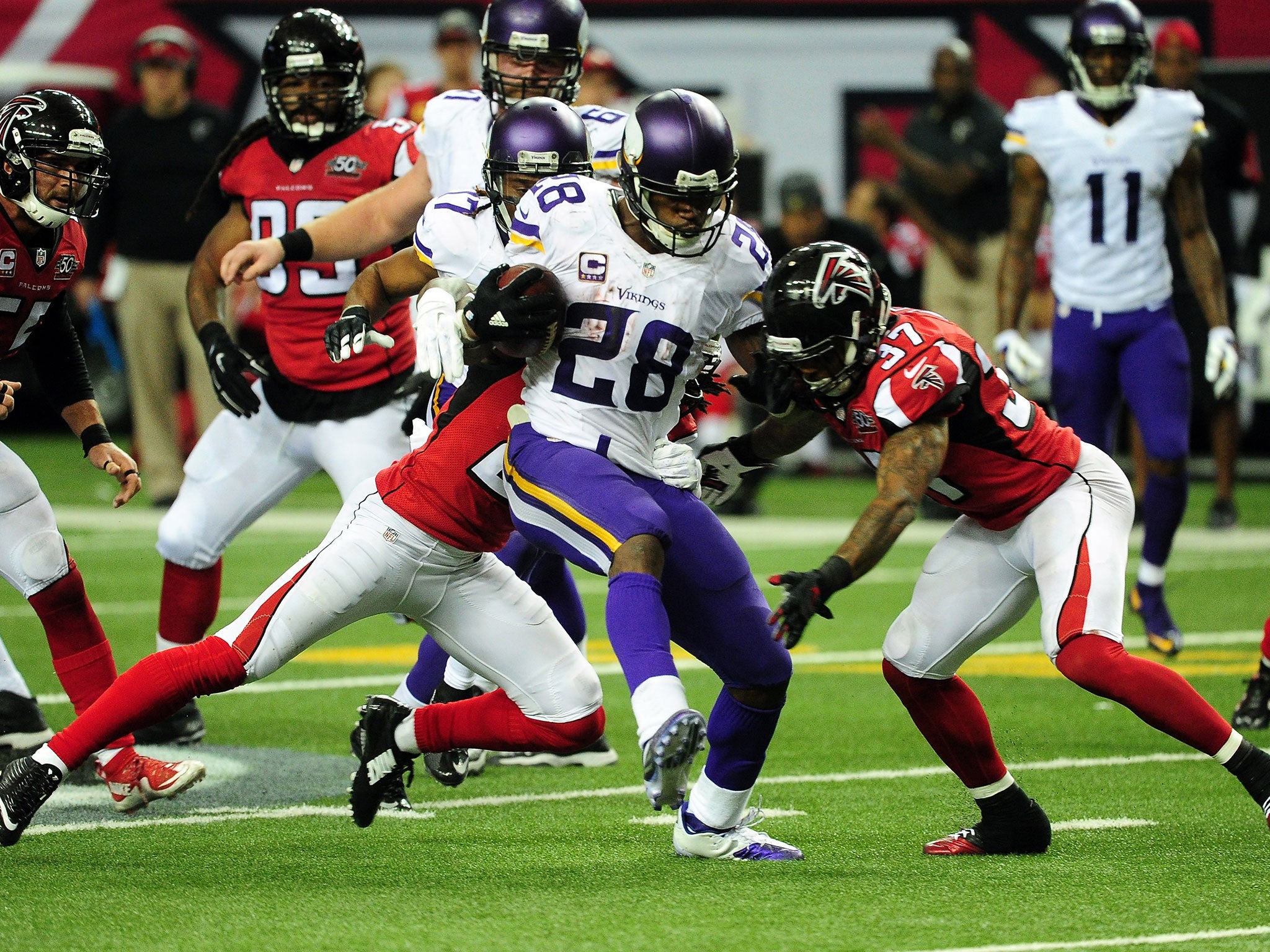 The Falcons' improved defensive performances have helped support their high-powered passing game