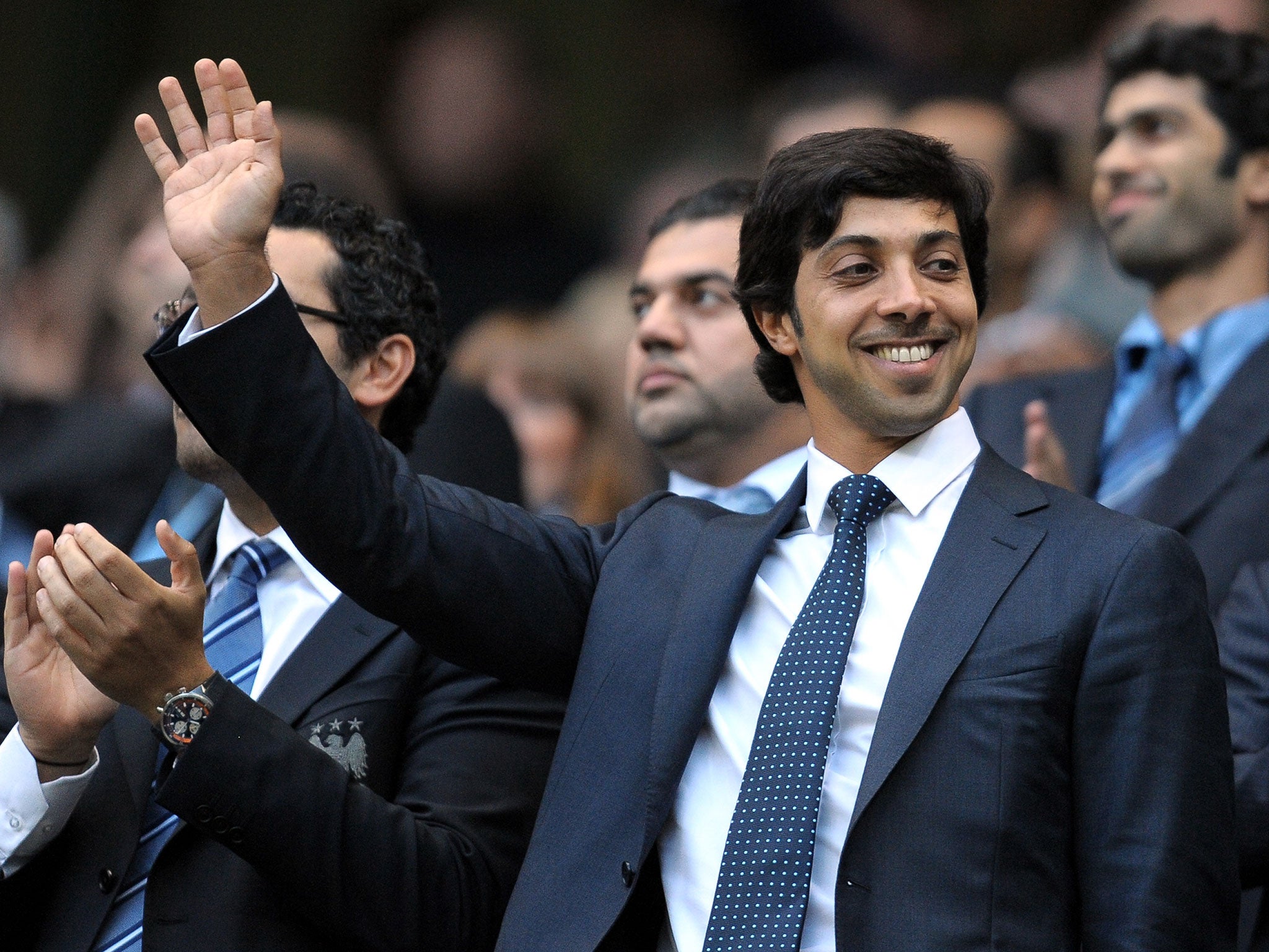 Manchester City owner Sheikh Mansour bin Zayed al-Nahyan