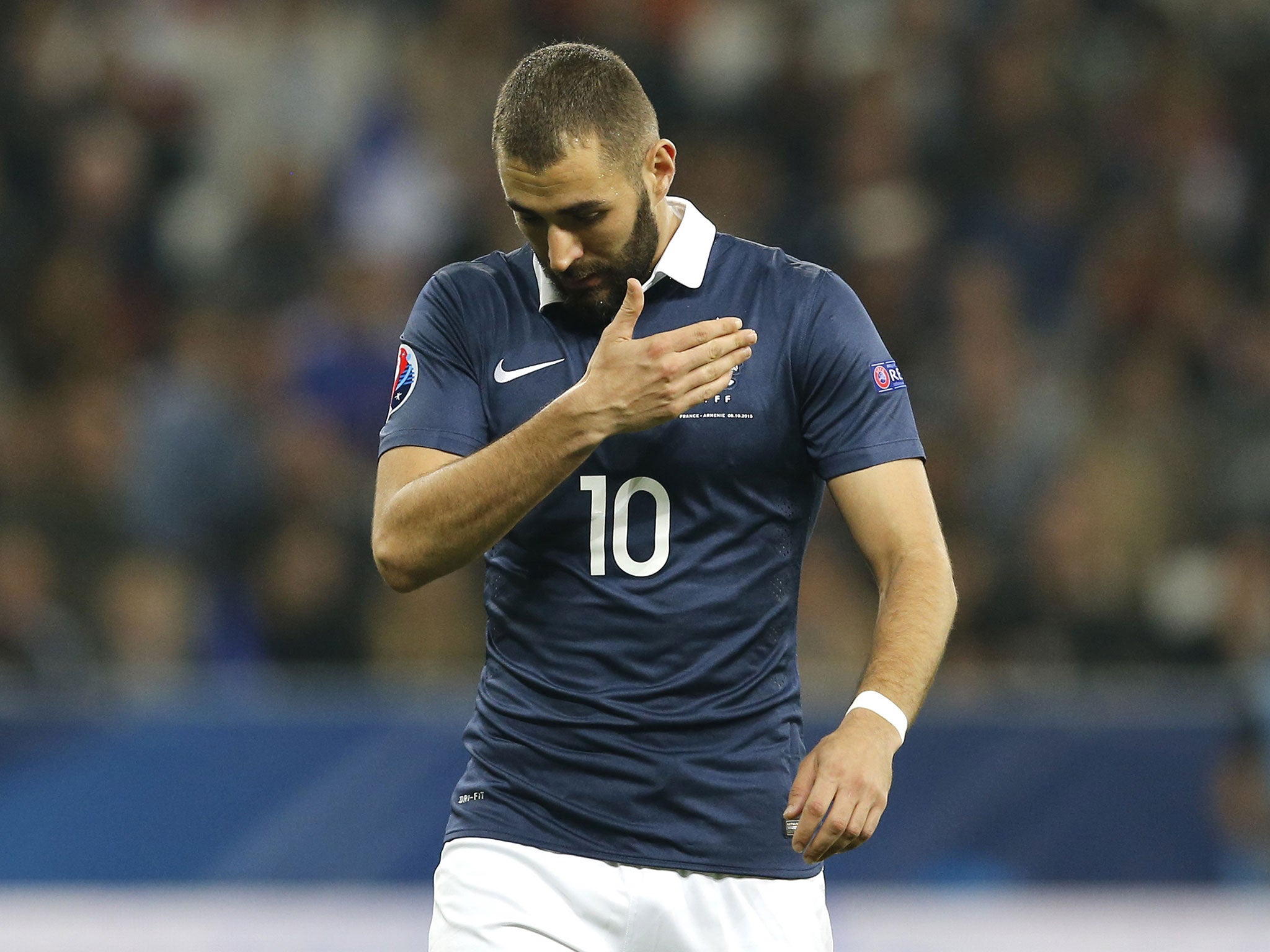 France striker Karim Benzema